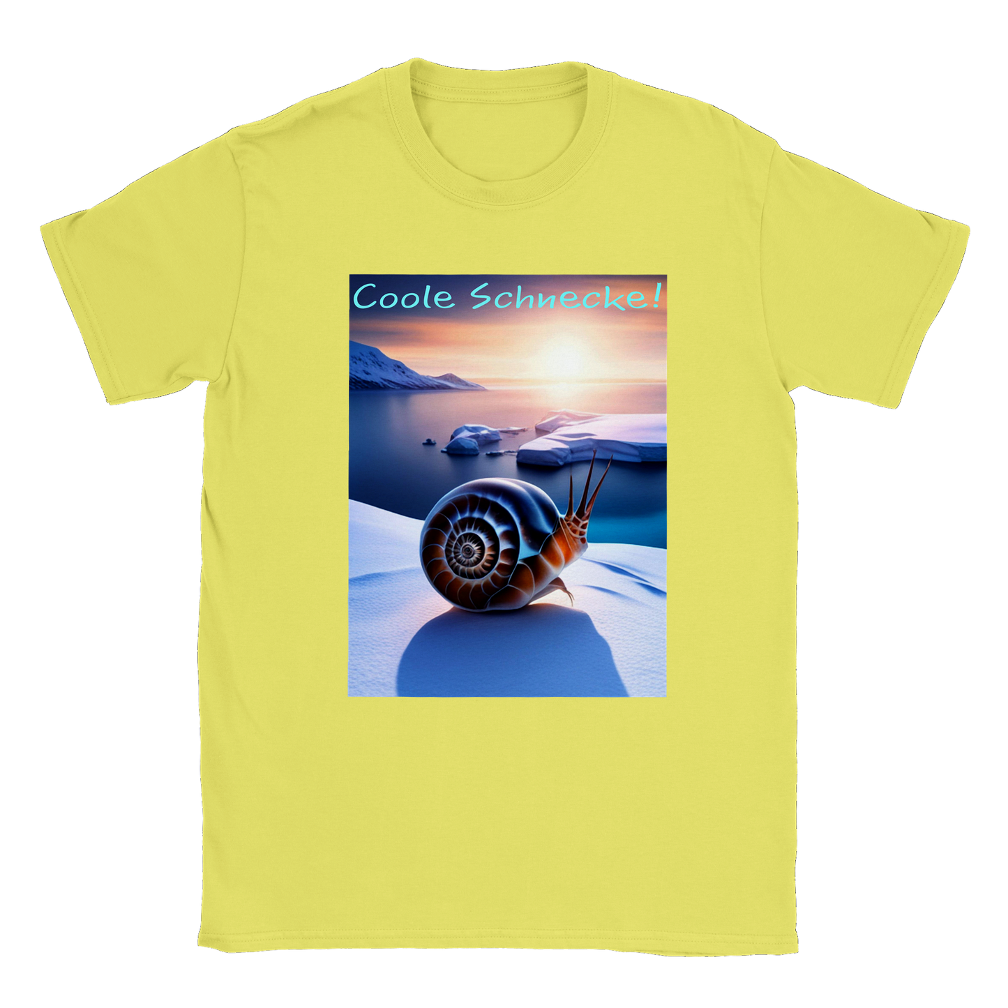 Cool Snail (Brown) - T-shirt (Unisex)