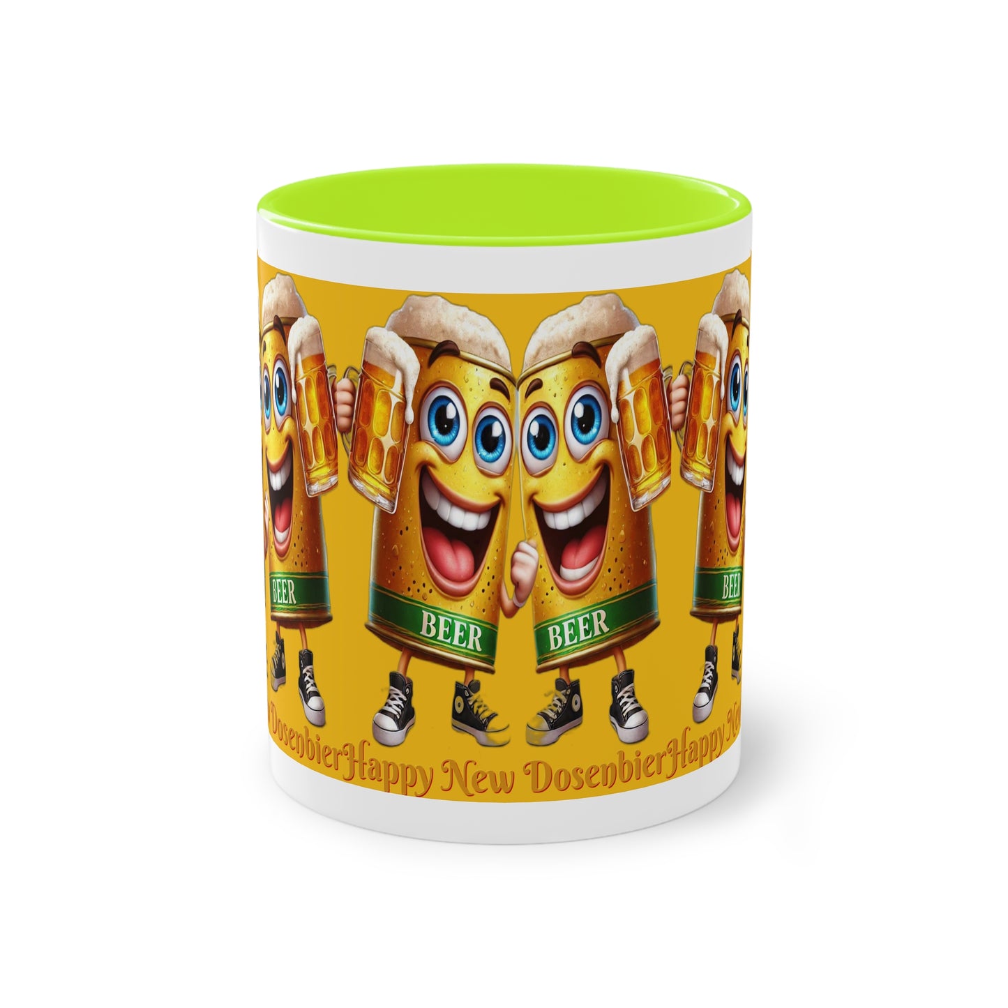 Happy New (Dosen-) Bier - Tasse