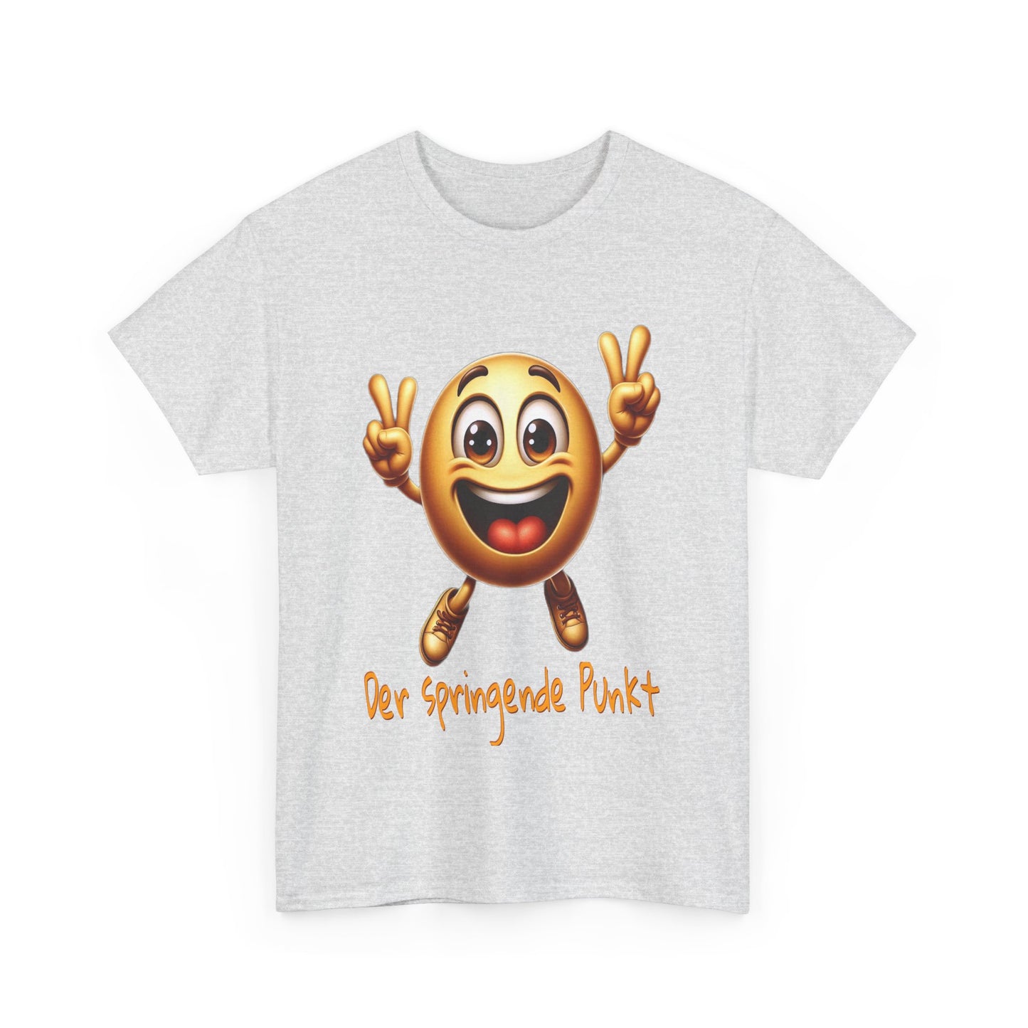 Springende Punkt (orange) - T-Shirt