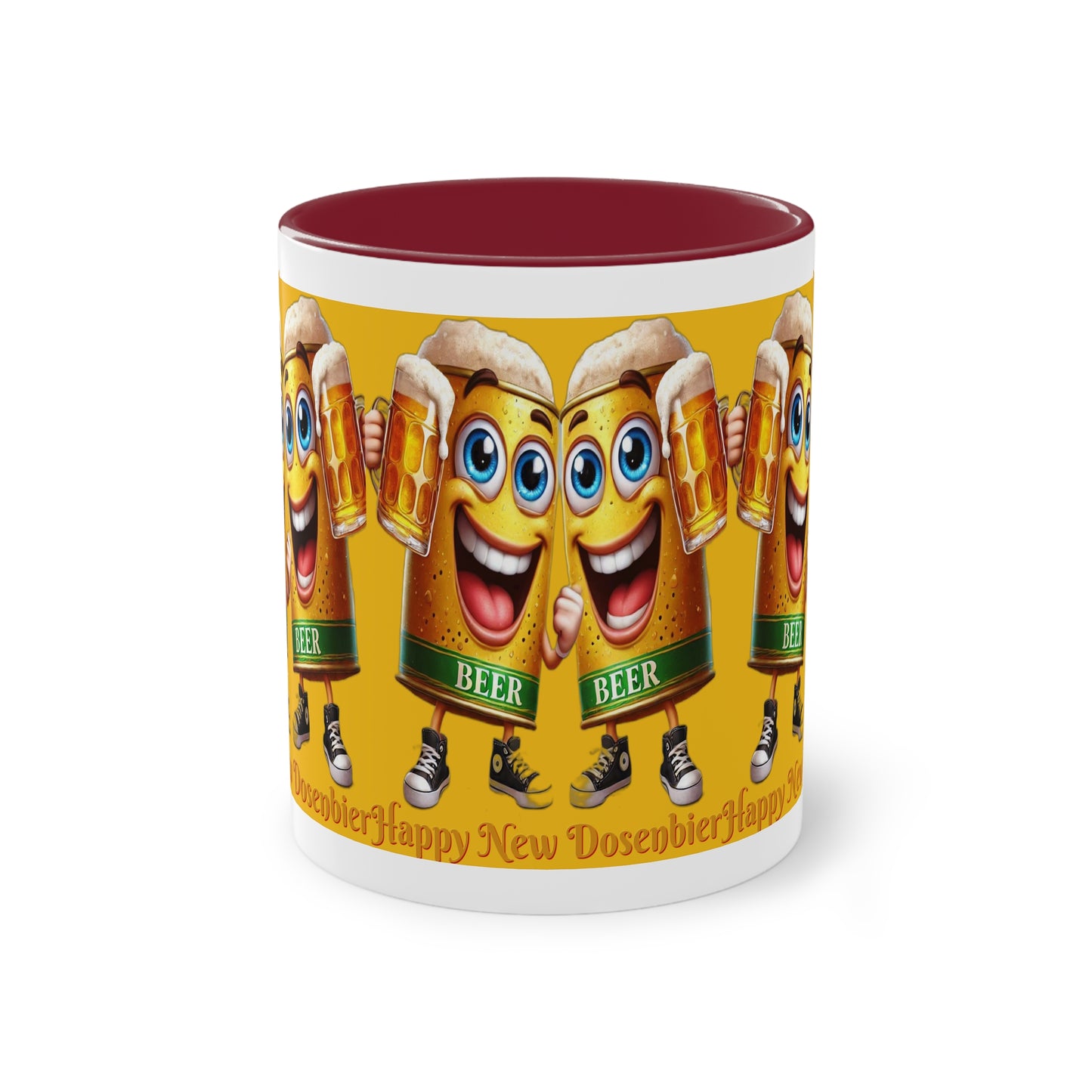 Happy New (Dosen-) Bier - Tasse