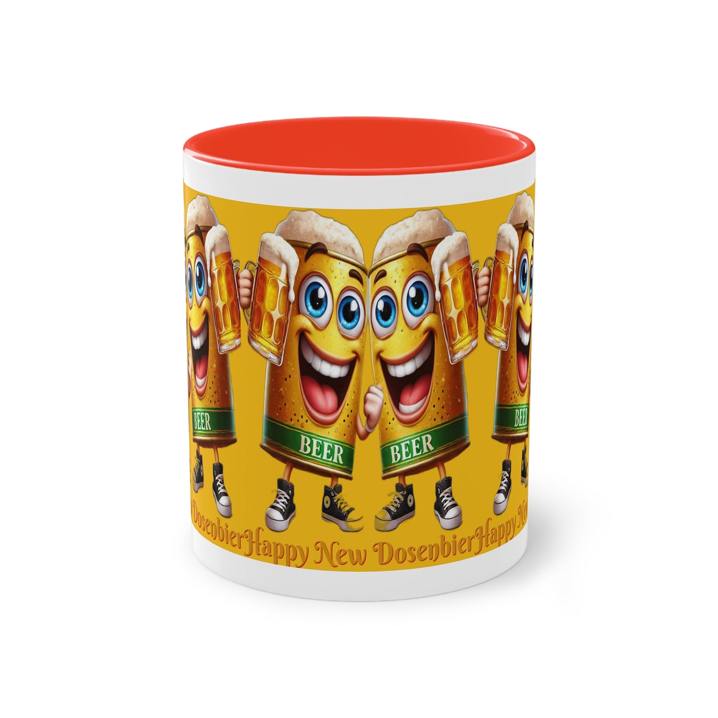 Happy New (Dosen-) Bier - Tasse