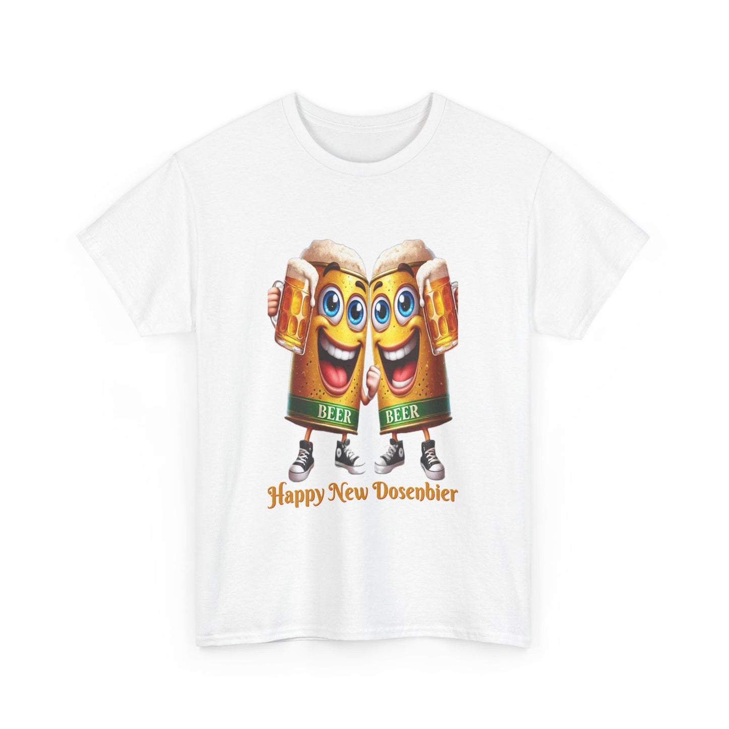 Happy New (Dosen-) Bier - T-Shirt