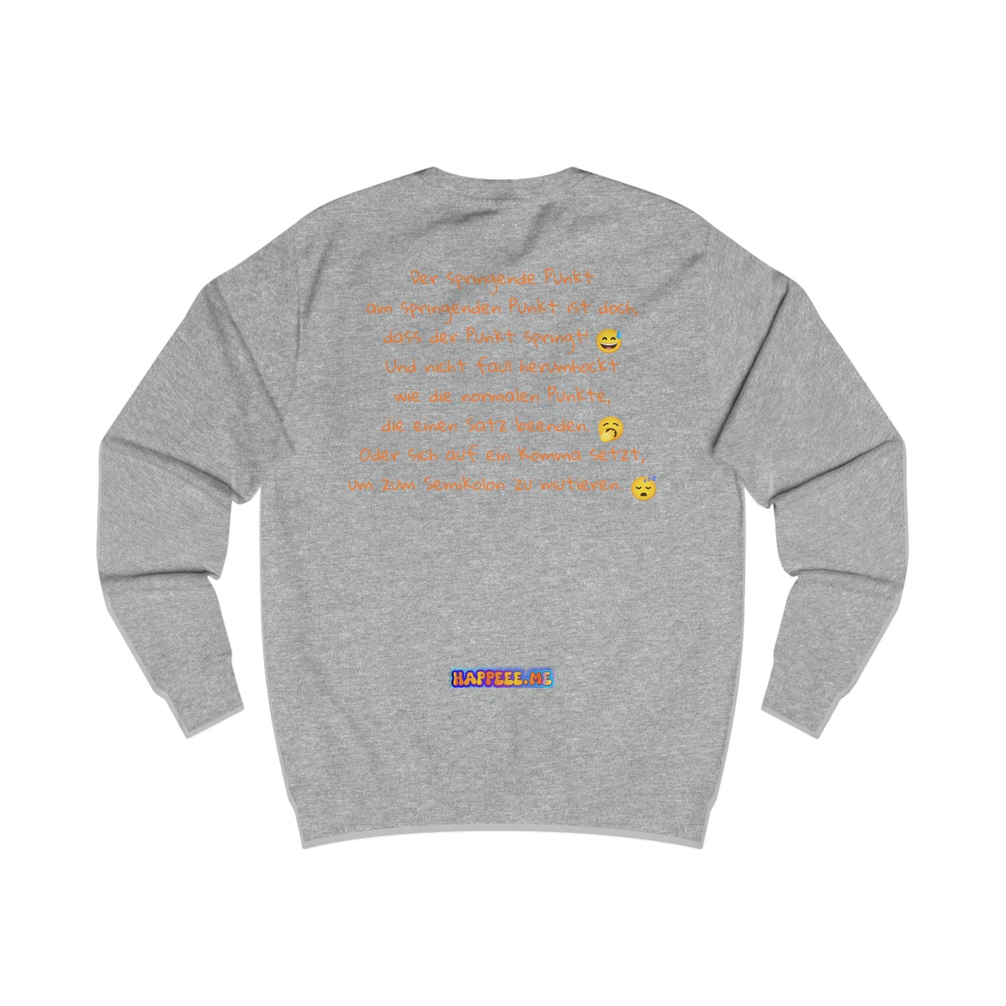 Springende Punkt (orange) - Pullover