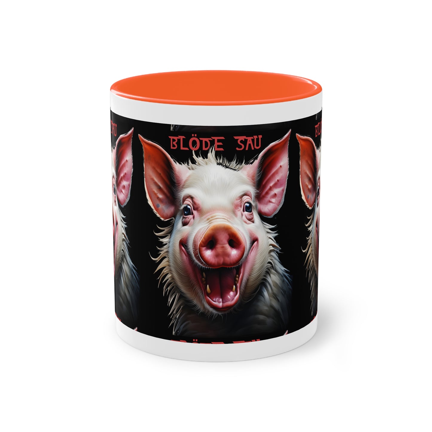 Bloede Sau - Keramiktasse