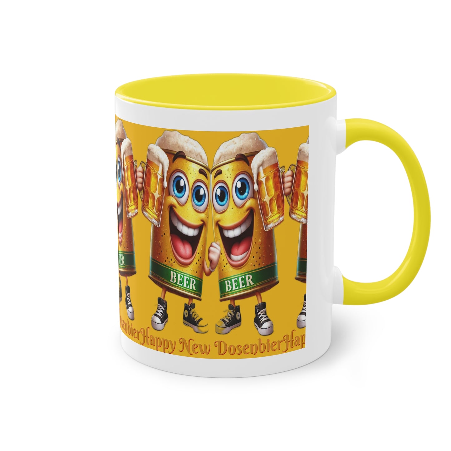 Happy New (Dosen-) Bier - Tasse
