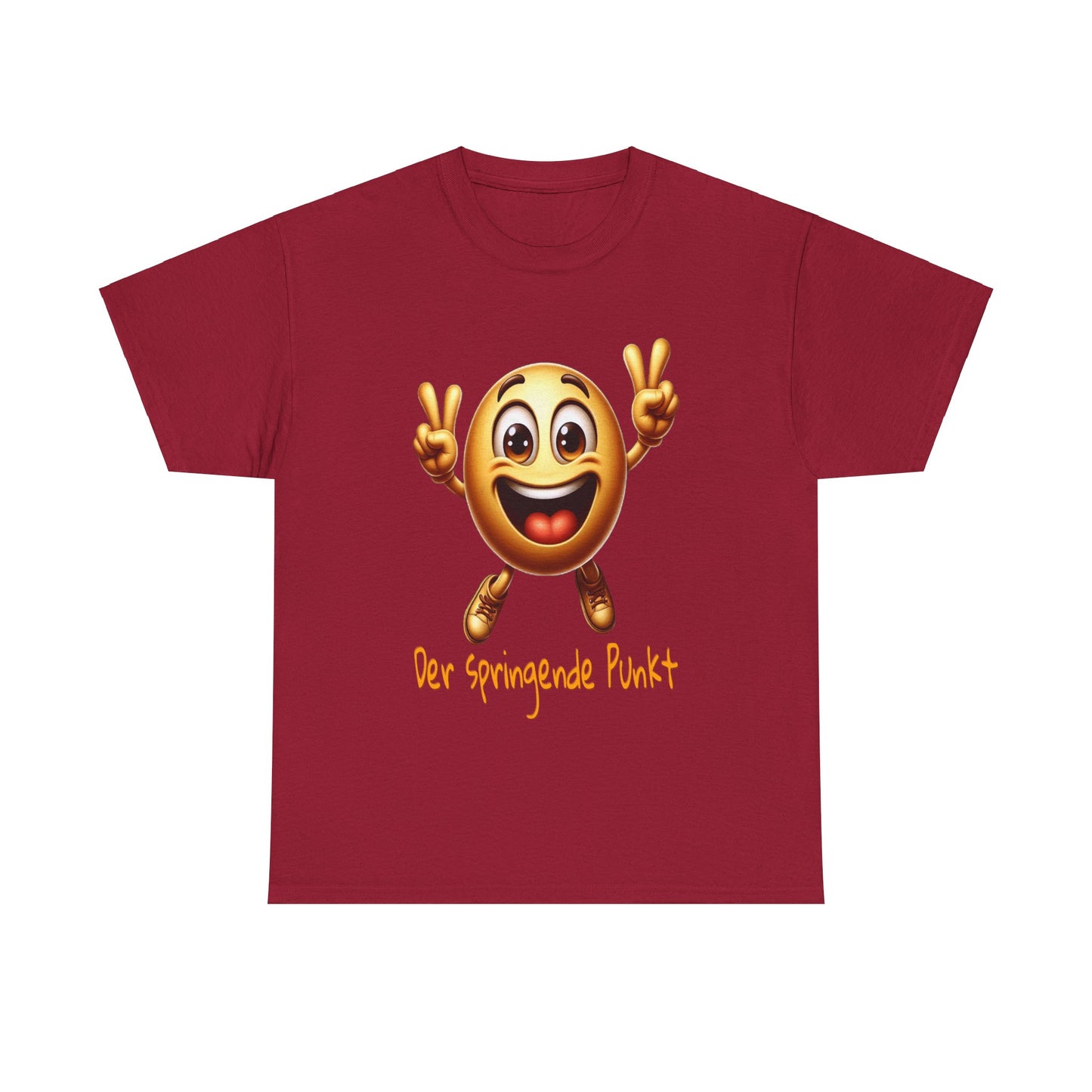 Springende Punkt (orange) - T-Shirt