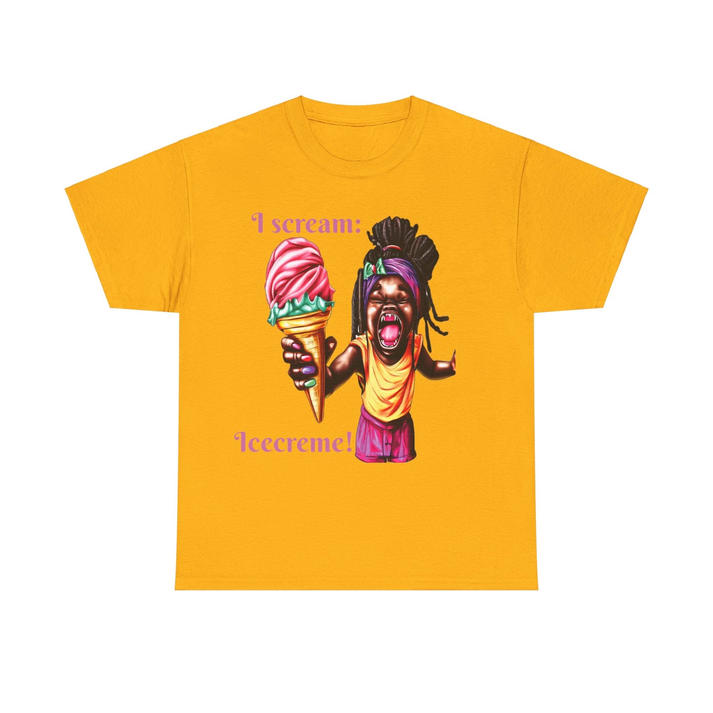 I scream Icecreme - T-Shirt (Unisex)