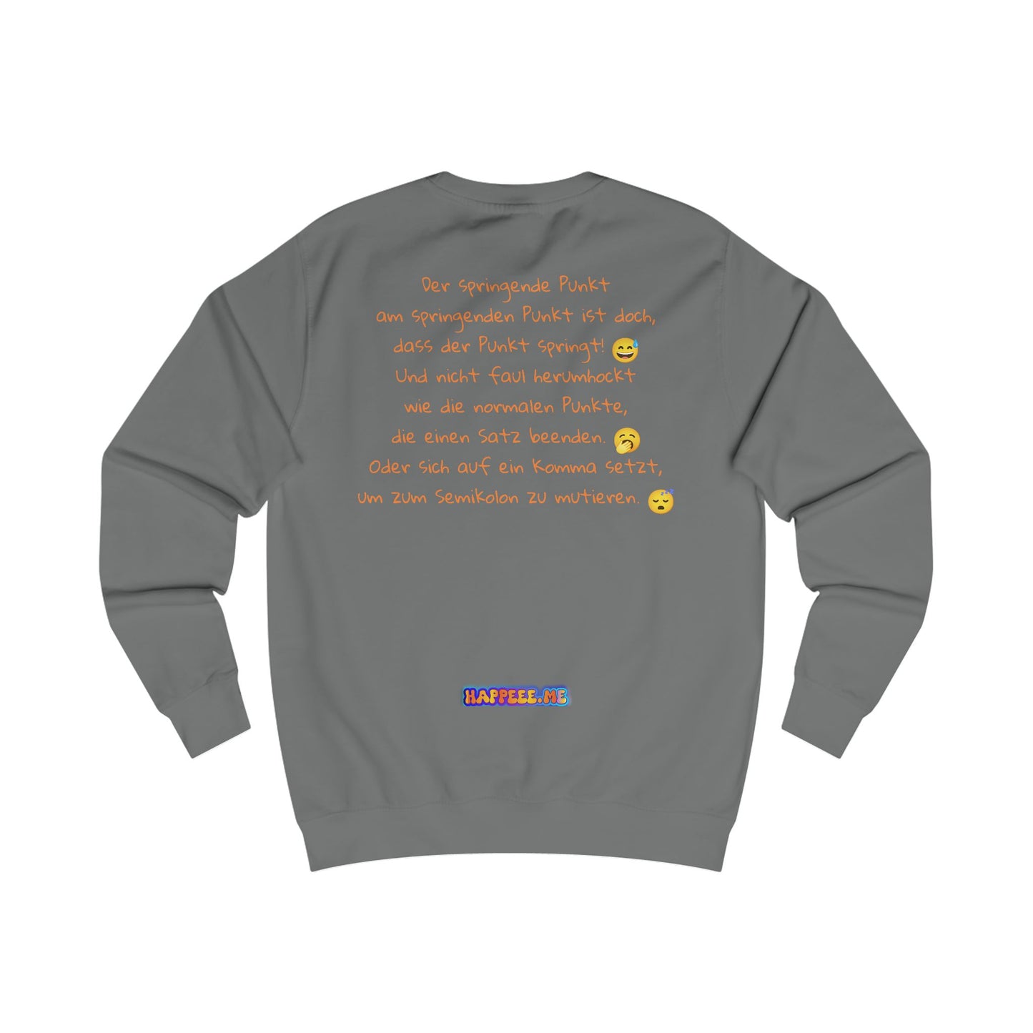 Springende Punkt (orange) - Pullover