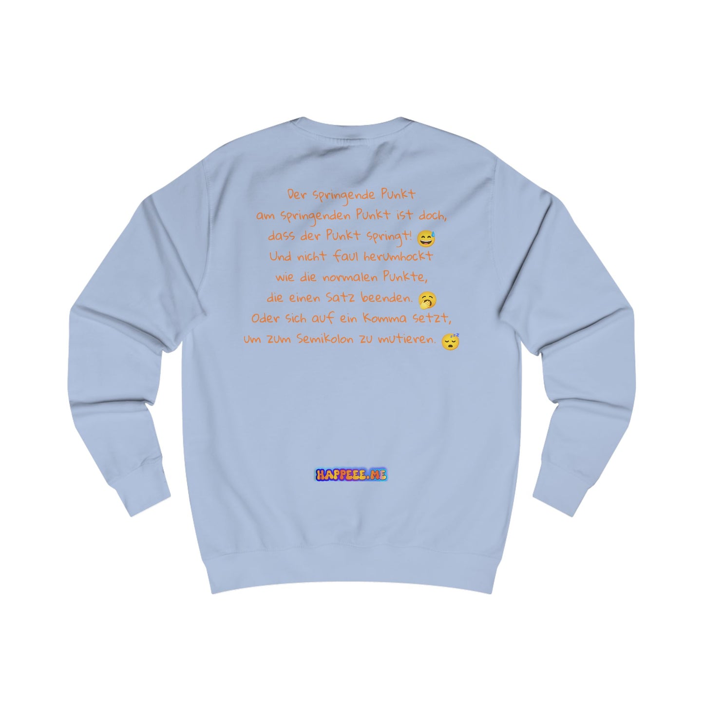 Springende Punkt (orange) - Pullover