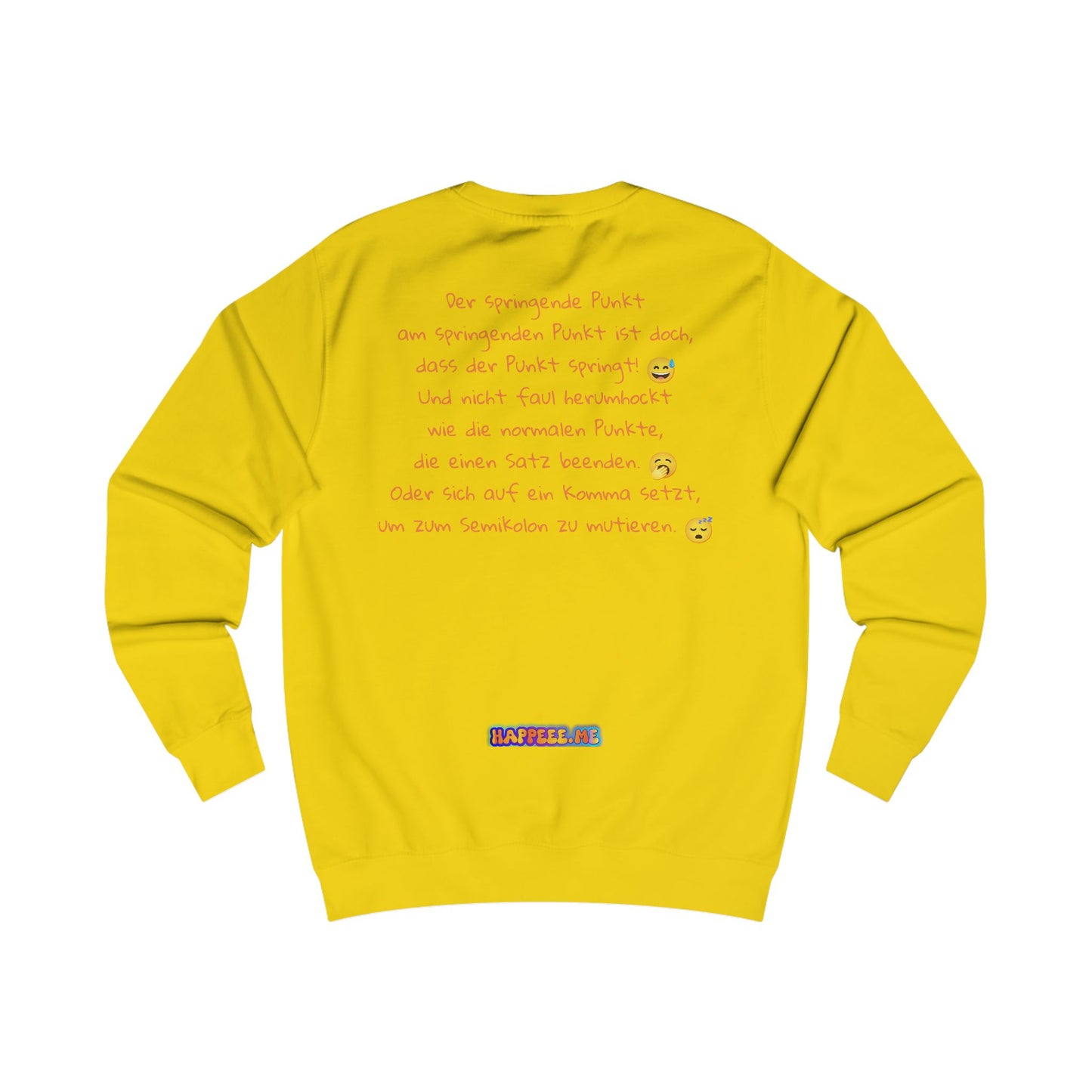 Springende Punkt (orange) - Pullover