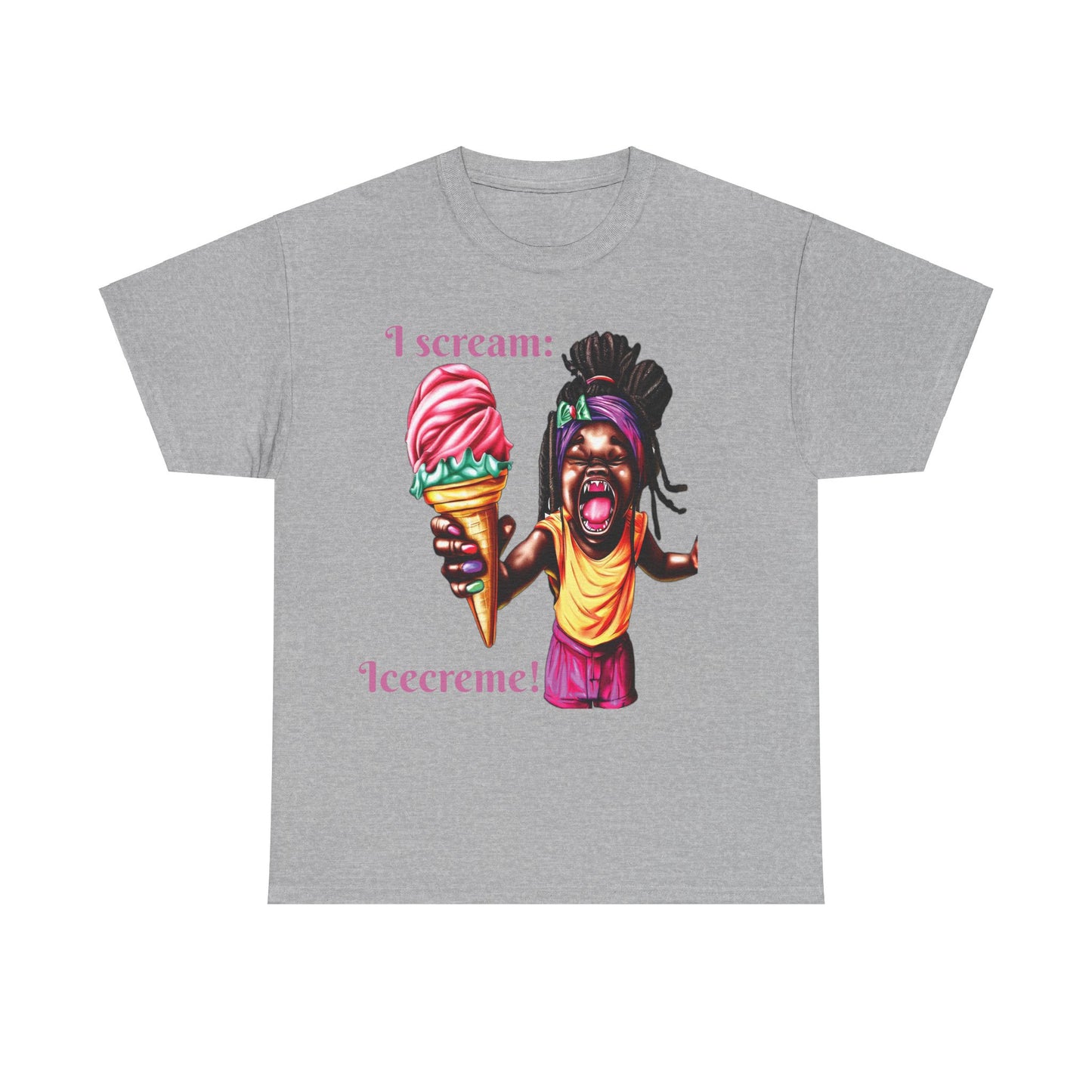 I scream Icecreme - T-Shirt (Unisex)