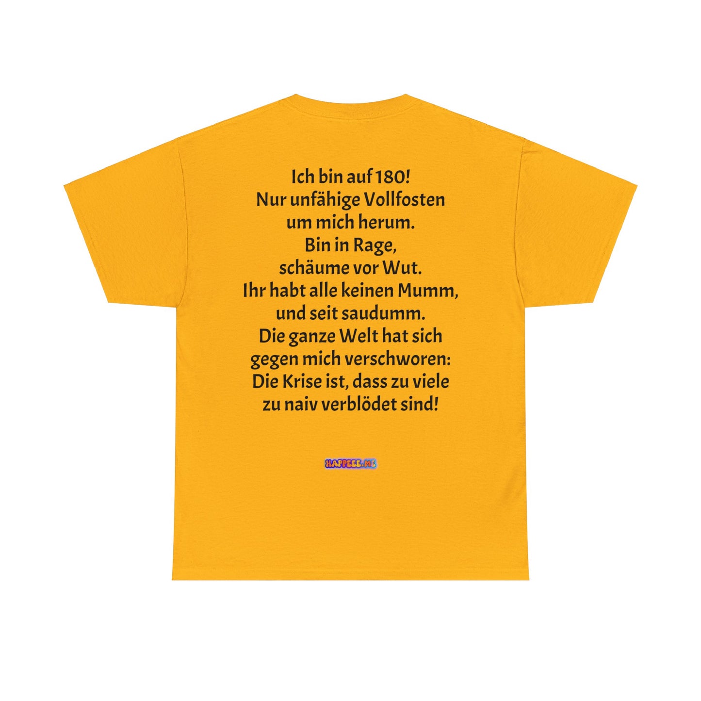 Auf 180 (Mann) - T-Shirt (Unisex)