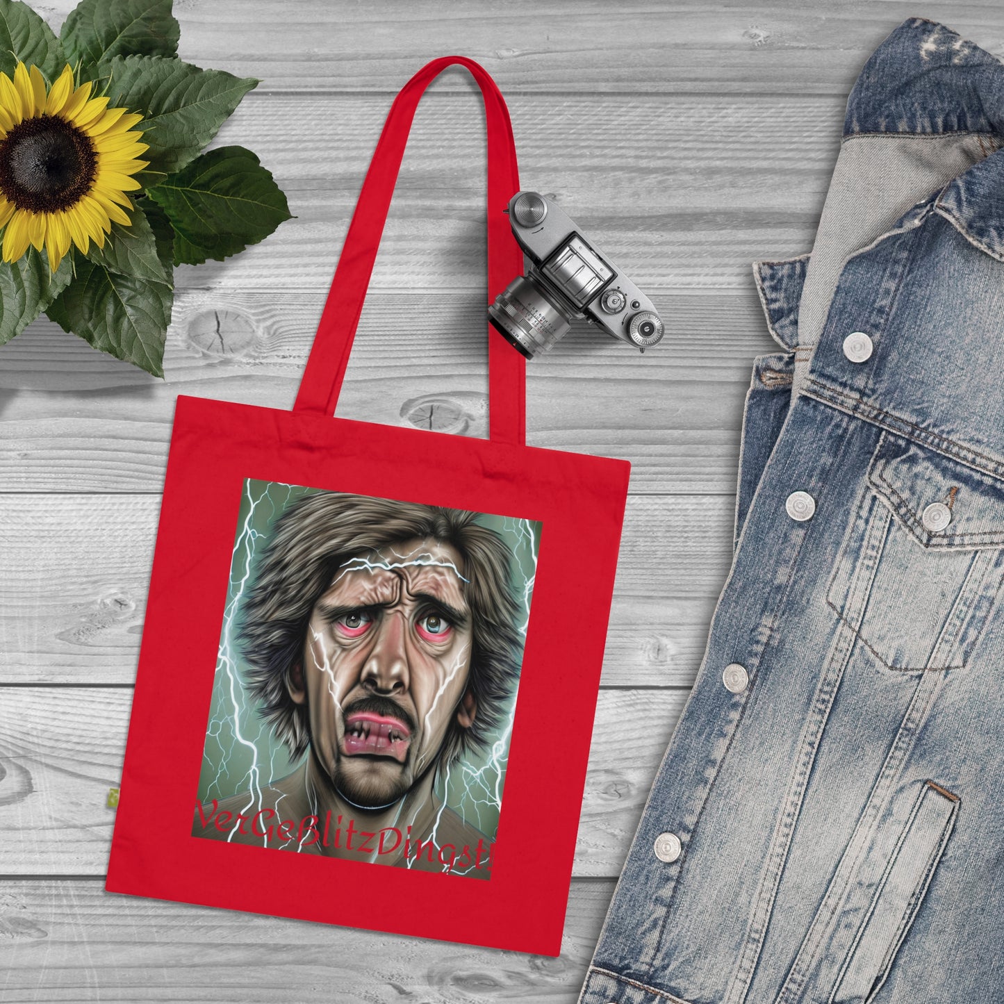 VerGeBlitzDingst - Bio-Einkaufstasche