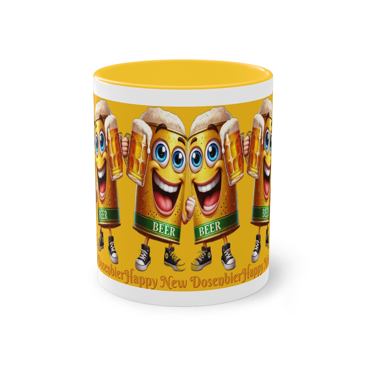 Happy New (Dosen-) Bier - Tasse