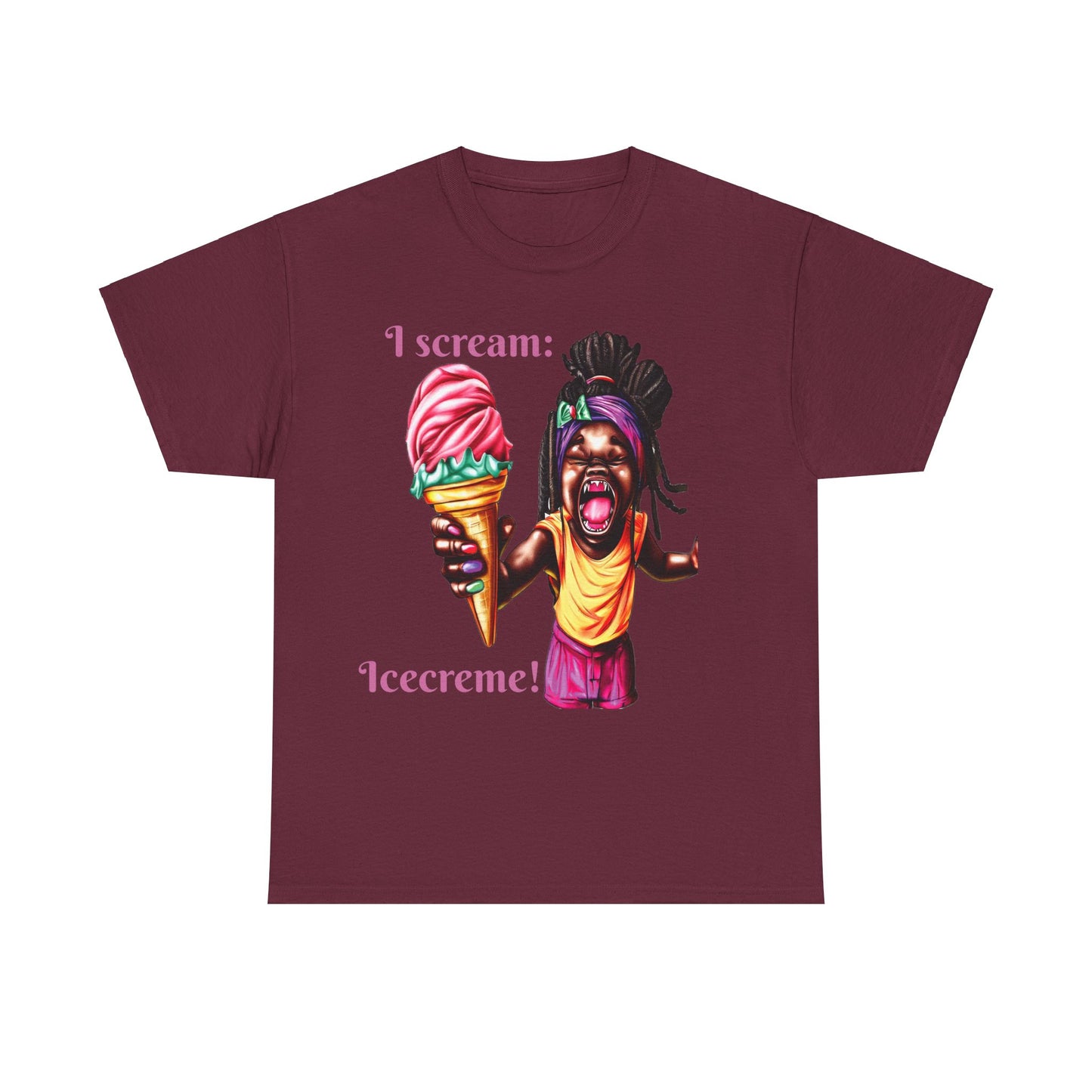 I scream Icecreme - T-Shirt (Unisex)