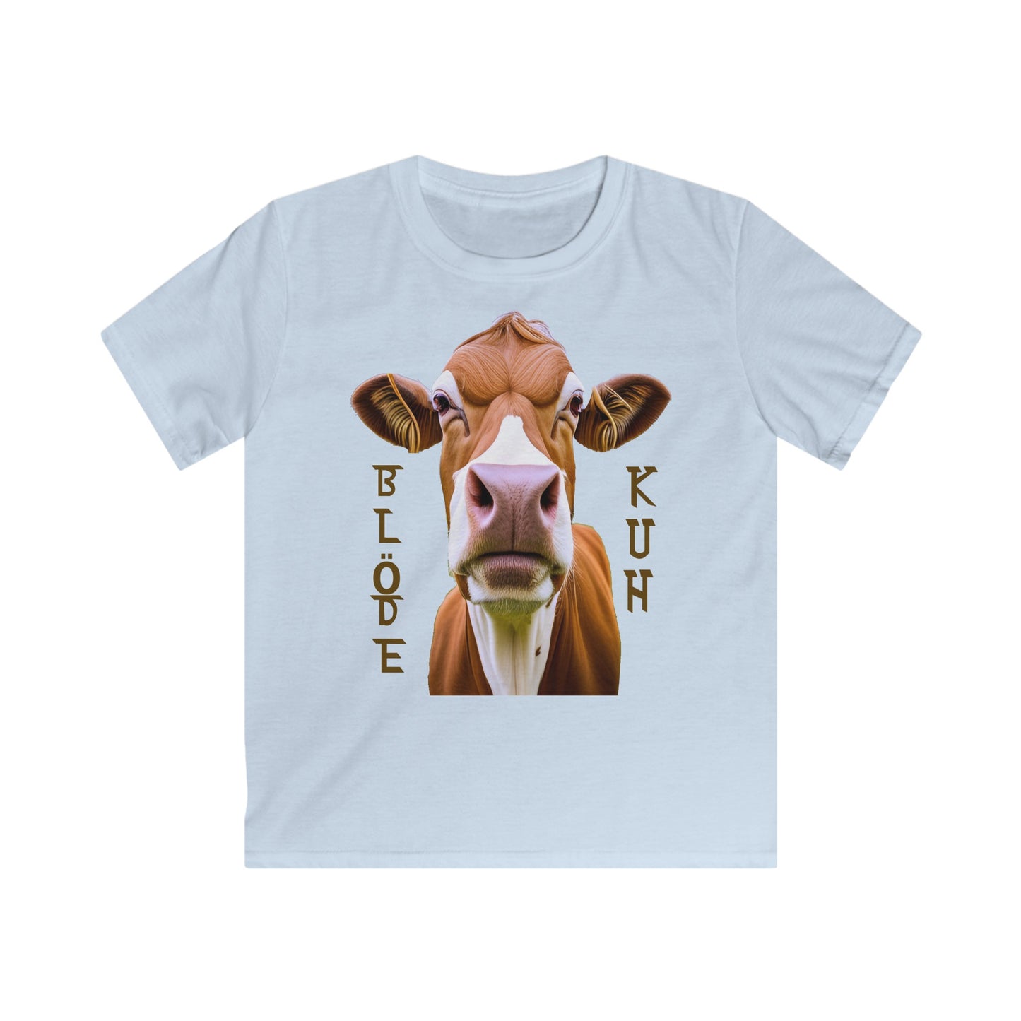 Bloede Kuh - Kids T-Shirt (Unisex)