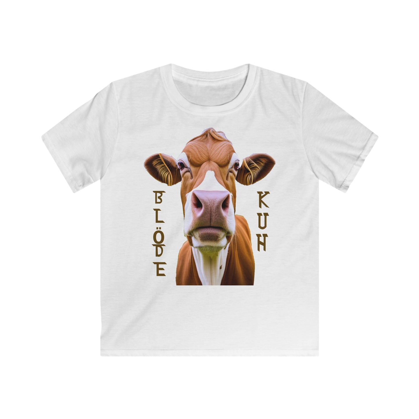 Bloede Kuh - Kids T-Shirt (Unisex)