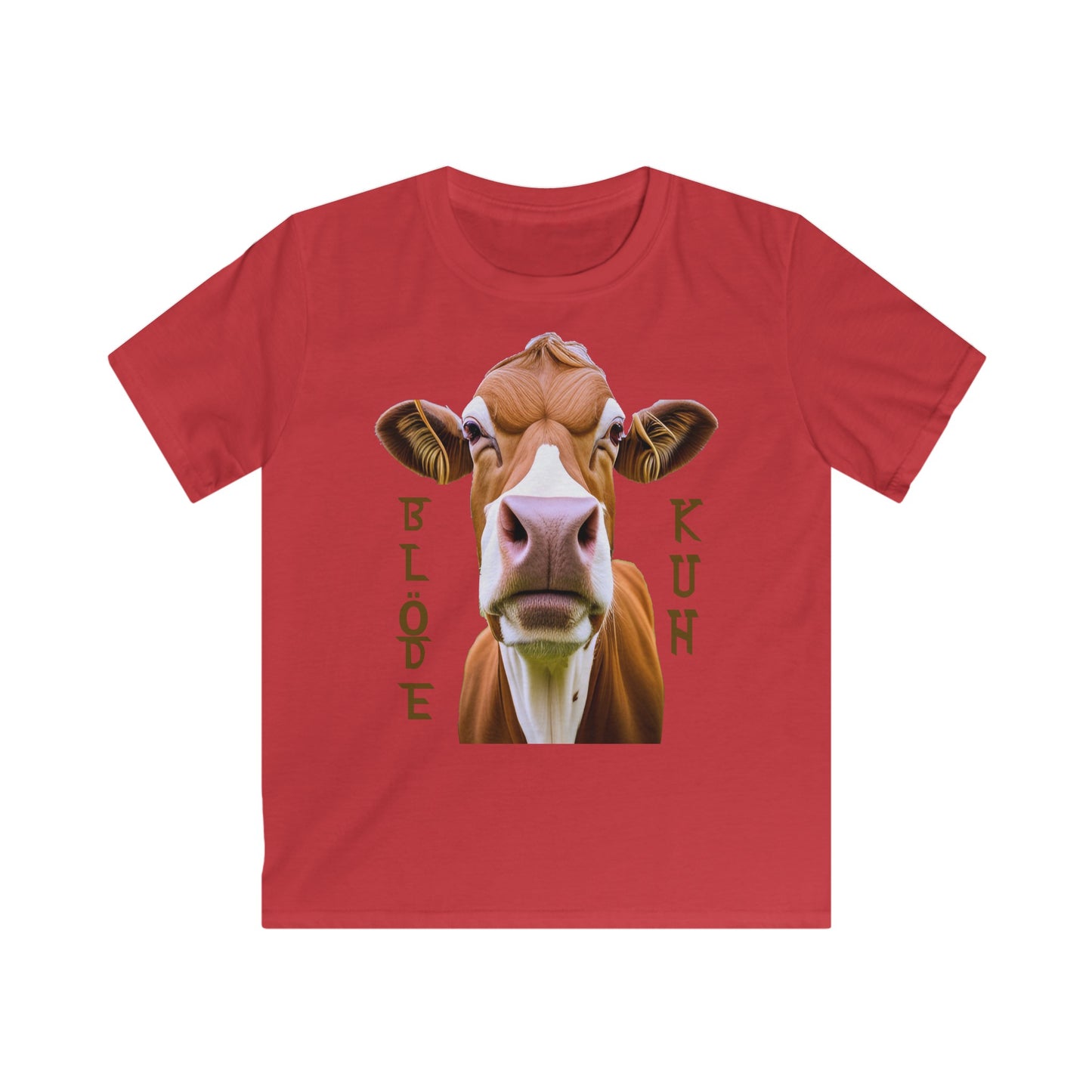 Bloede Kuh - Kids T-Shirt (Unisex)