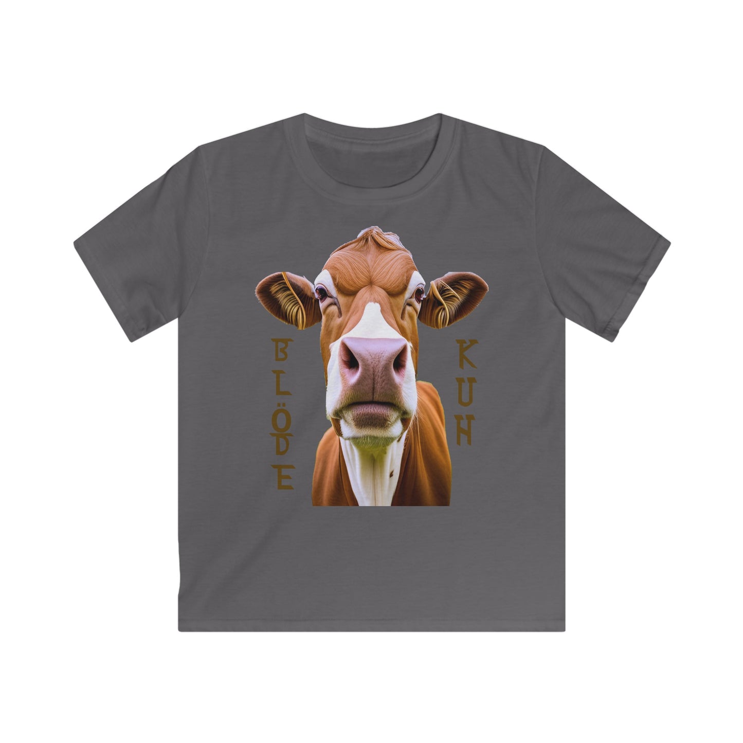 Bloede Kuh - Kids T-Shirt (Unisex)