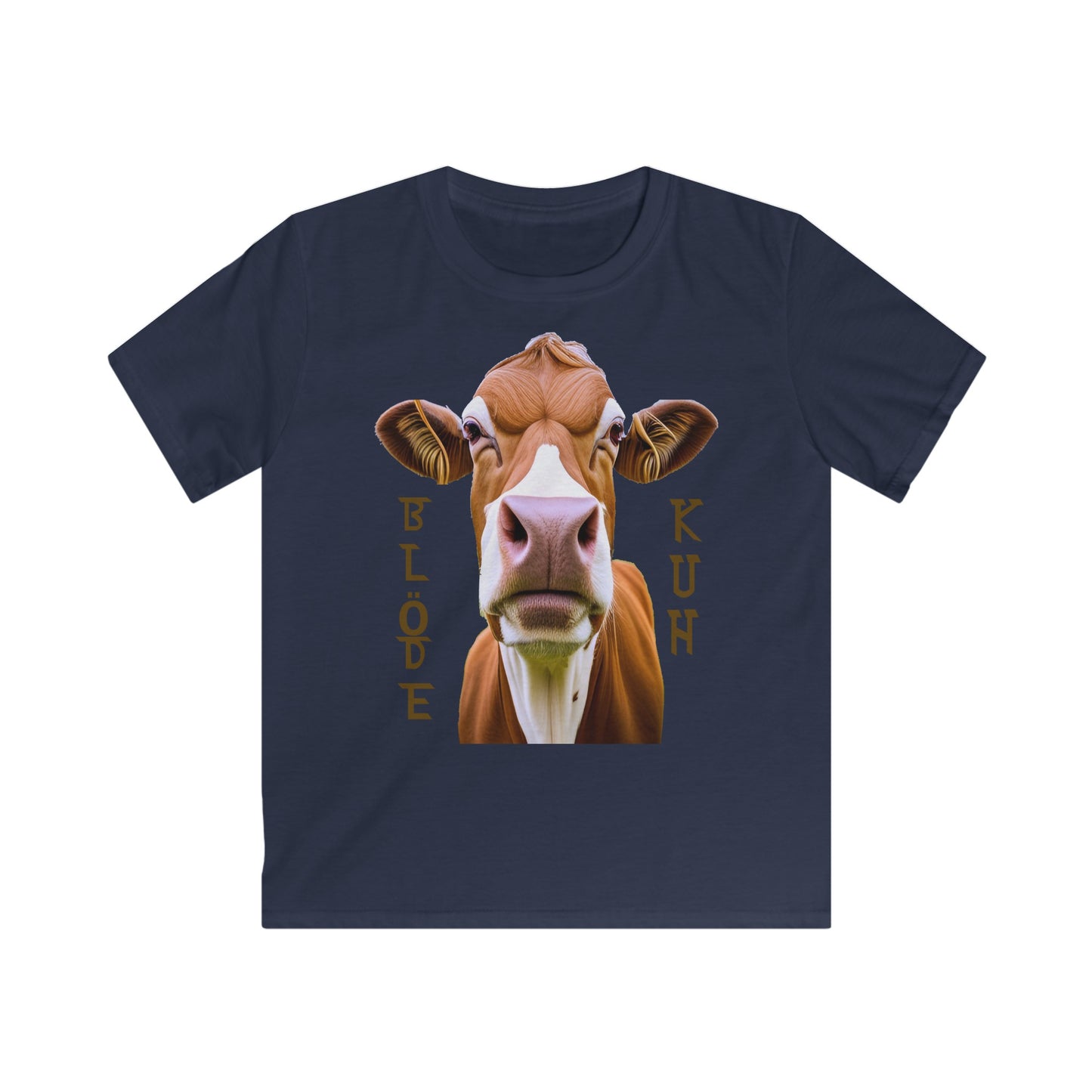 Bloede Kuh - Kids T-Shirt (Unisex)