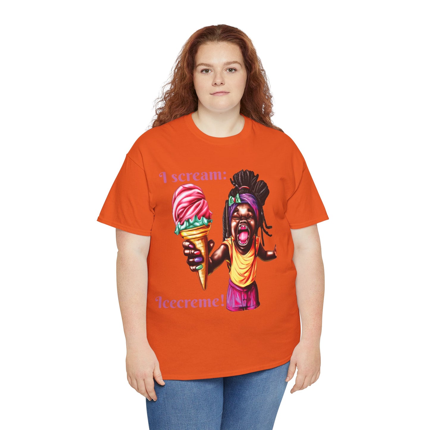 I scream Icecreme - T-Shirt (Unisex)