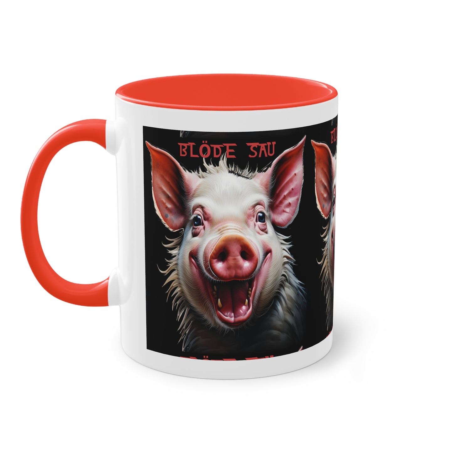 Bloede Sau - Keramiktasse