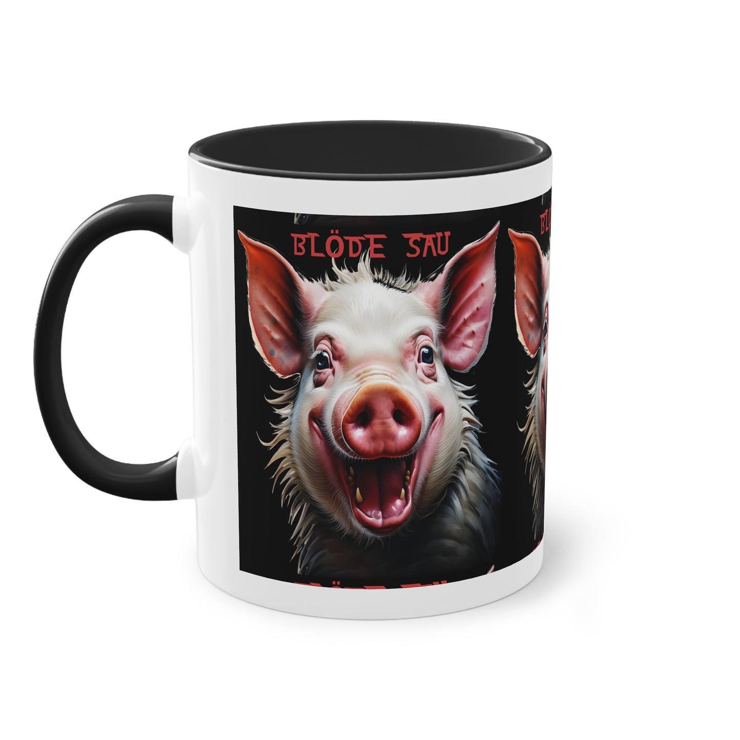 Bloede Sau - Keramiktasse