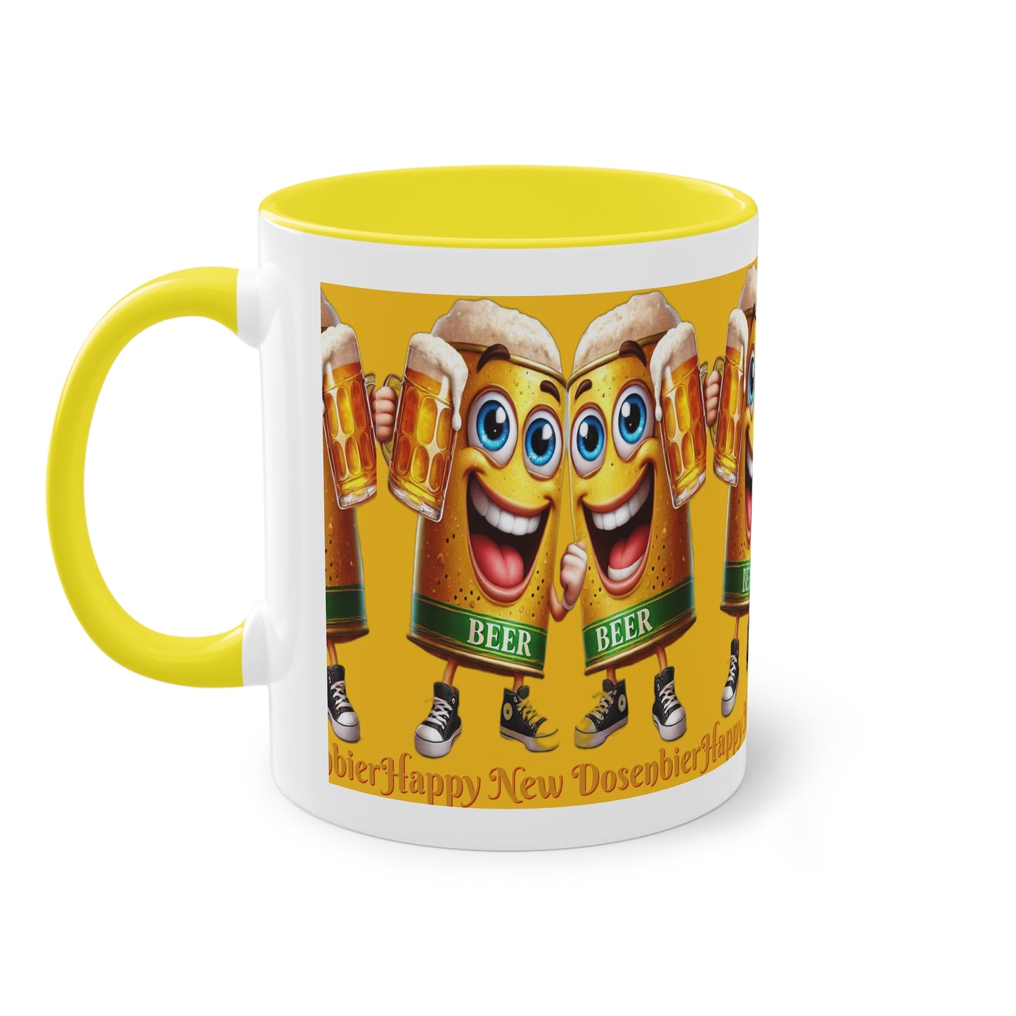 Happy New (Dosen-) Bier - Tasse