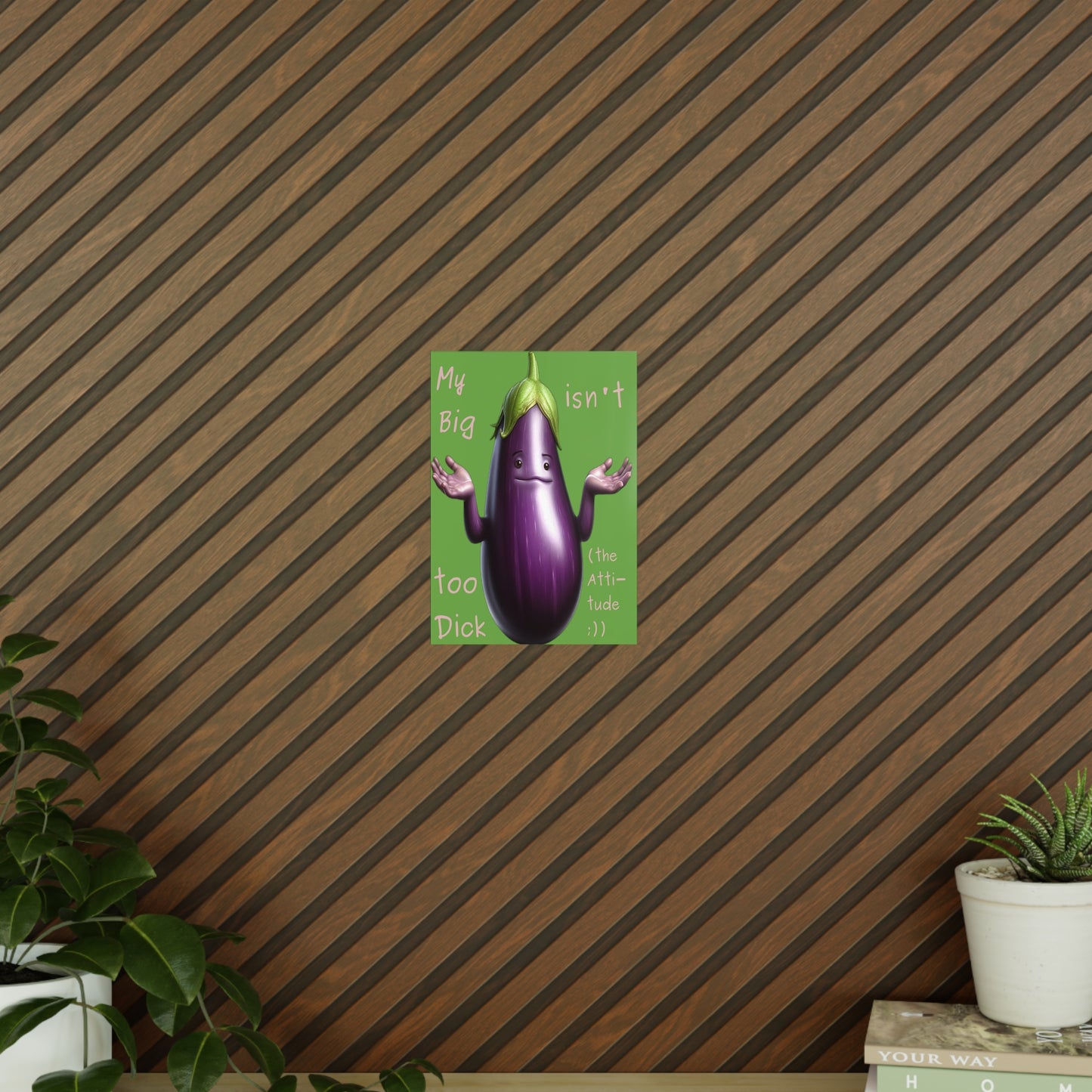 Big Dick without attitude - Portrait Poster