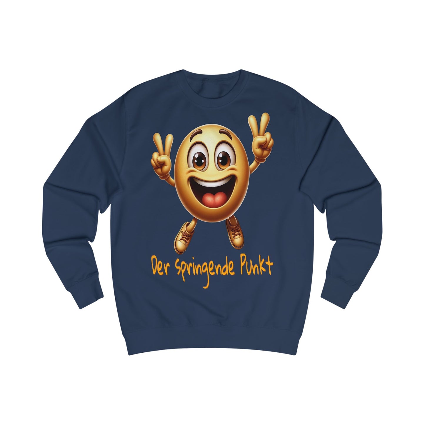 Springende Punkt (orange) - Pullover