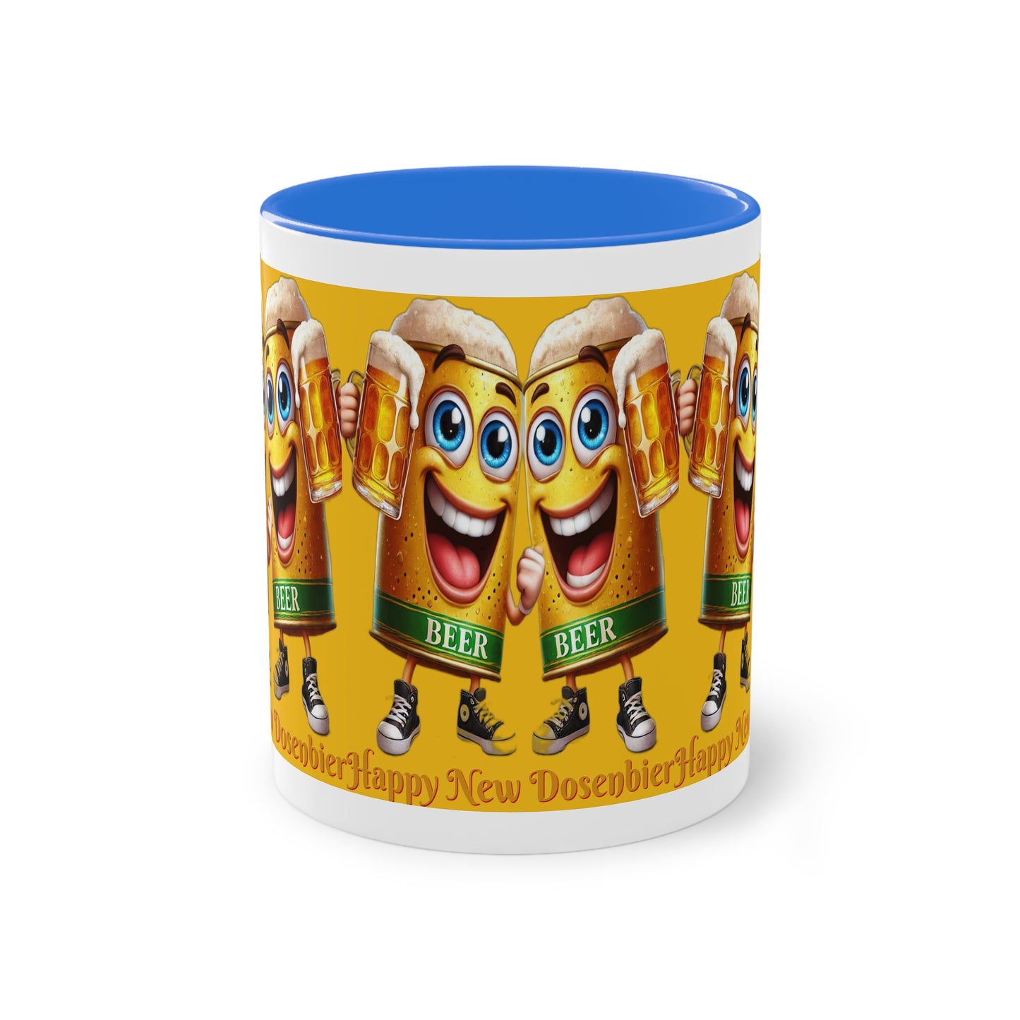 Happy New (Dosen-) Bier - Tasse