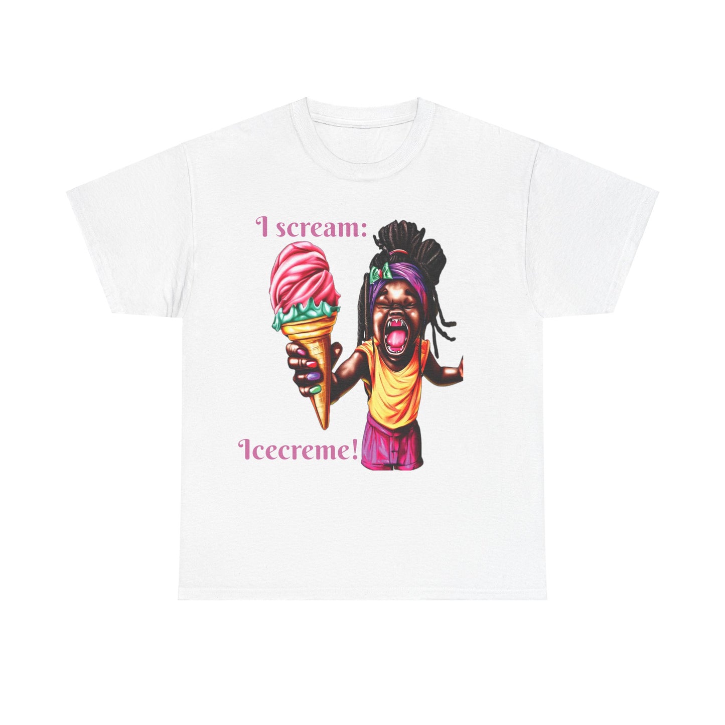I scream Icecreme - T-Shirt (Unisex)