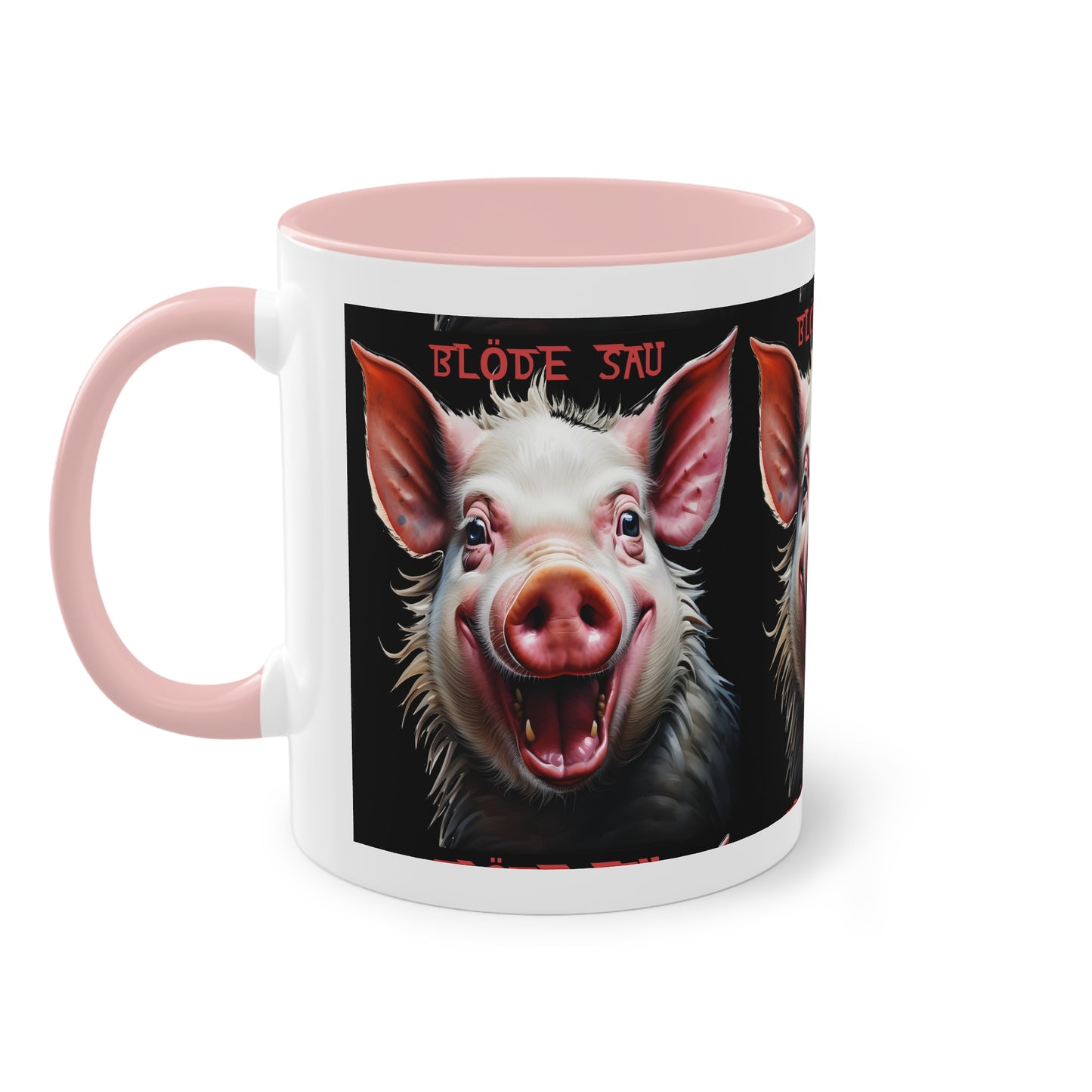 Bloede Sau - Keramiktasse