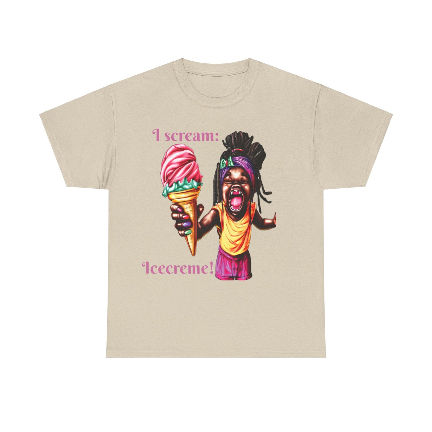 I scream Icecreme - T-Shirt (Unisex)
