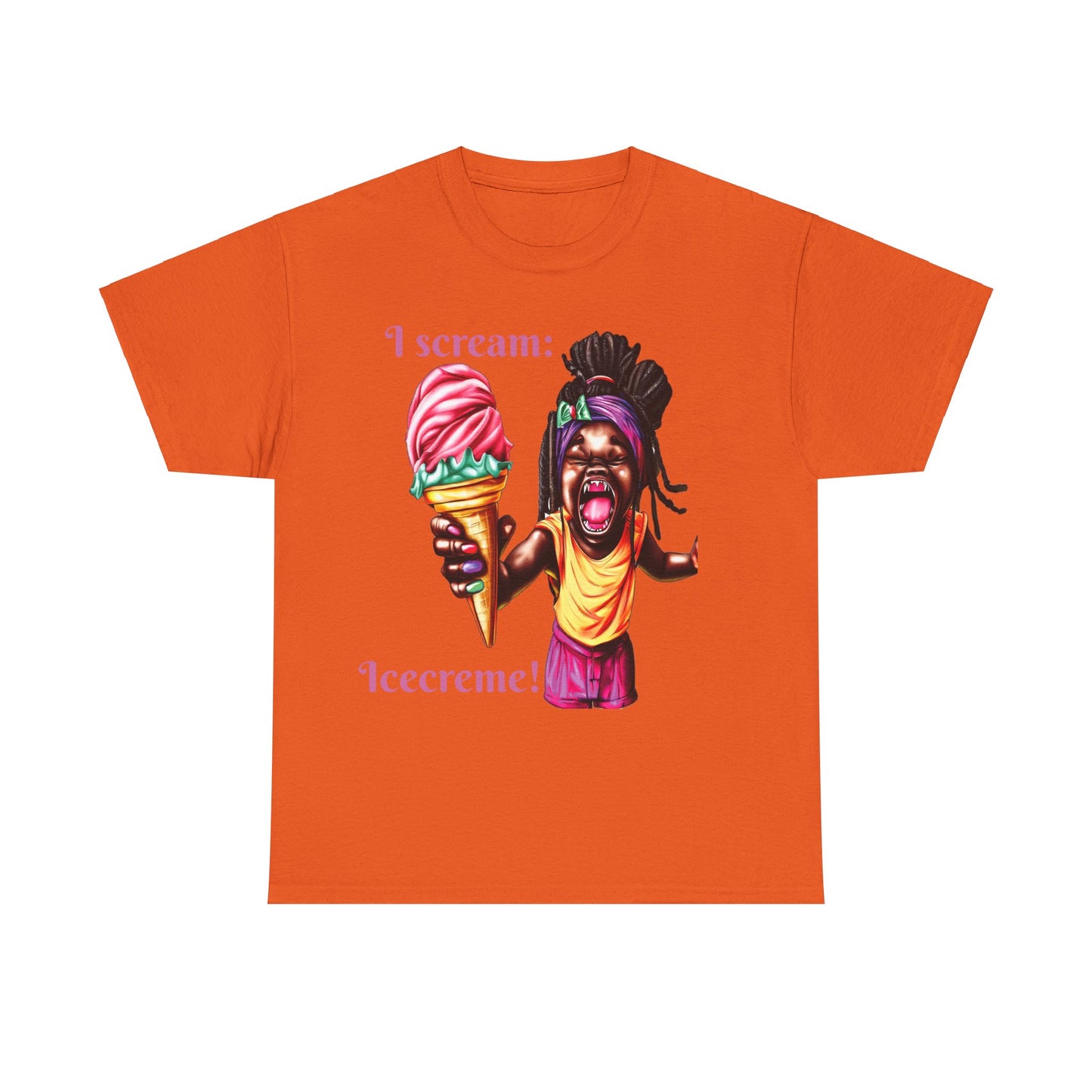 I scream Icecreme - T-Shirt (Unisex)