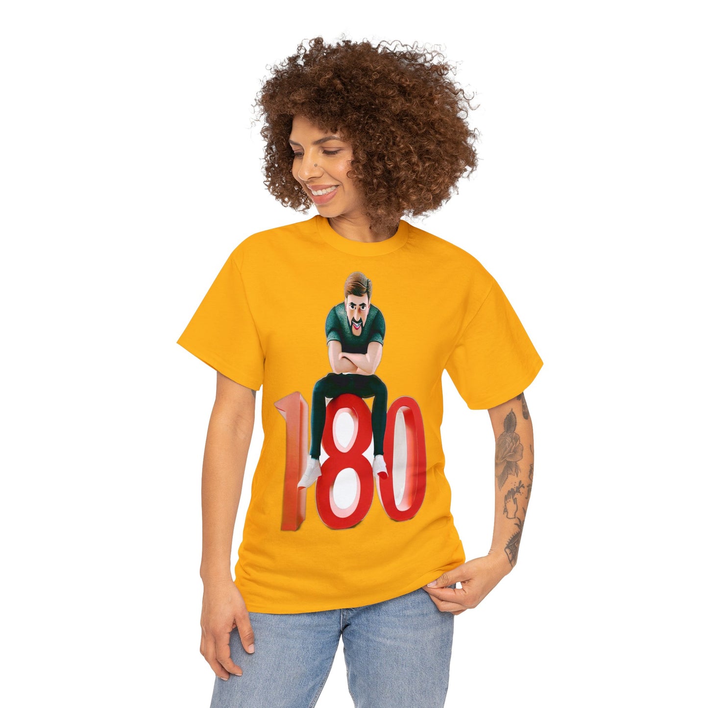 Auf 180 (Mann) - T-Shirt (Unisex)