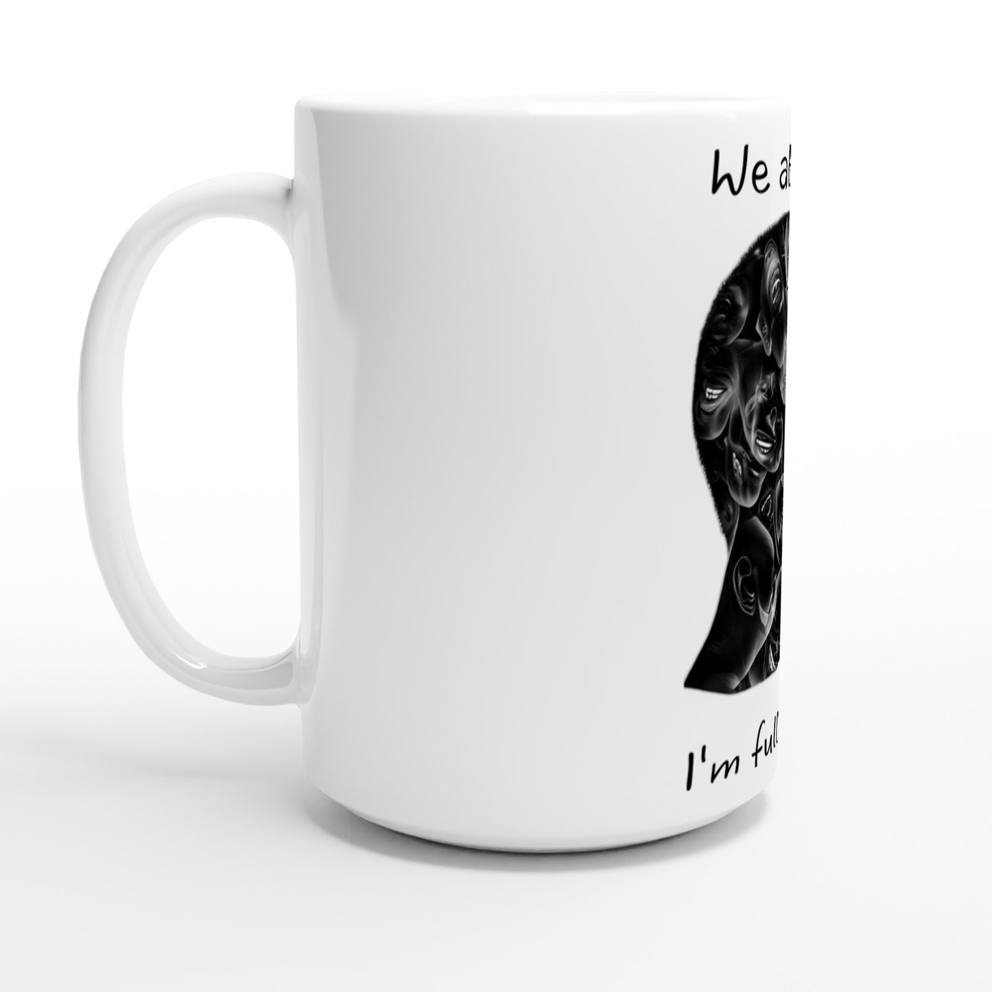 Fully normal (men version) - water bottle & cups