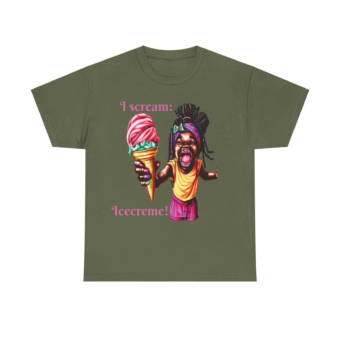 I scream Icecreme - T-Shirt (Unisex)