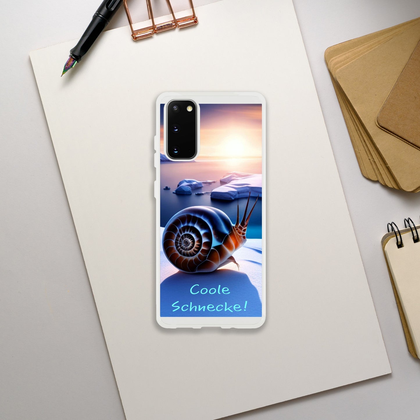 Cool Snail (Brown) - Phone Case