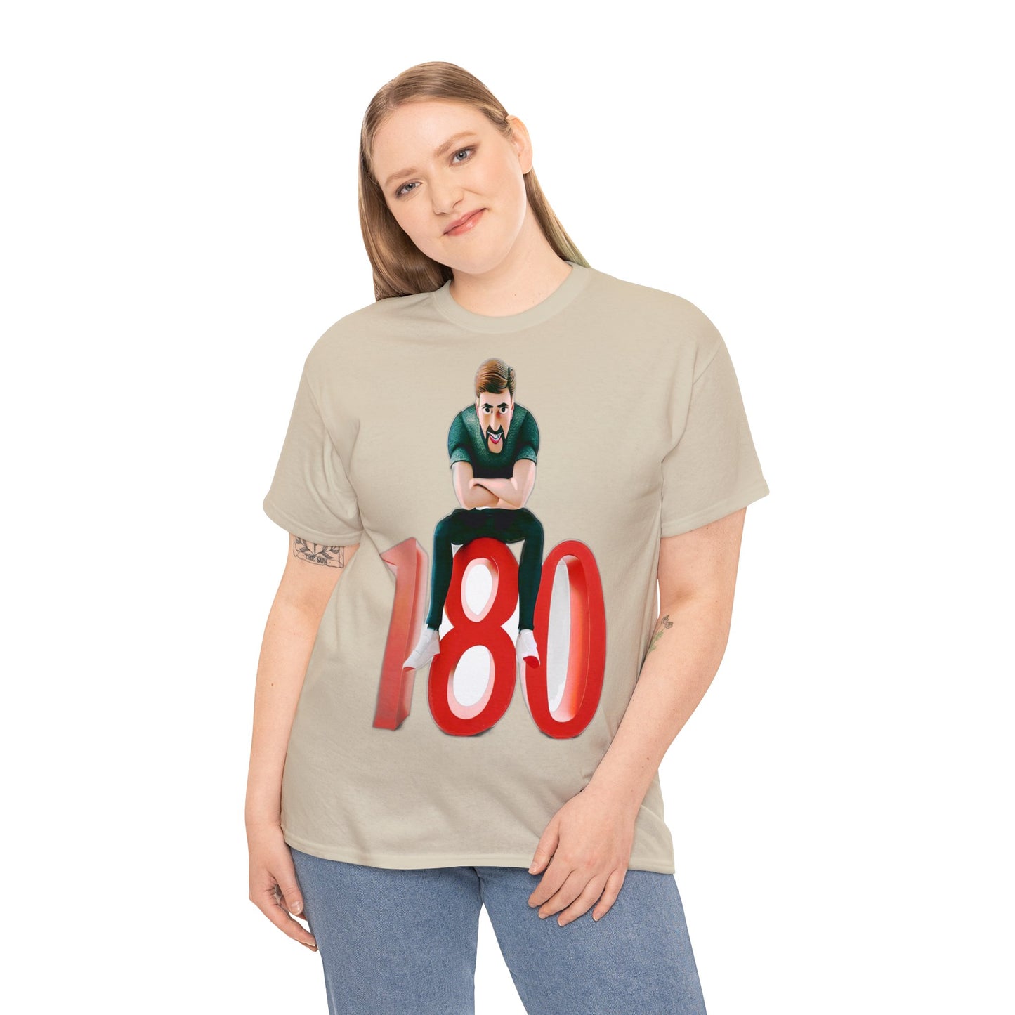 Auf 180 (Mann) - T-Shirt (Unisex)