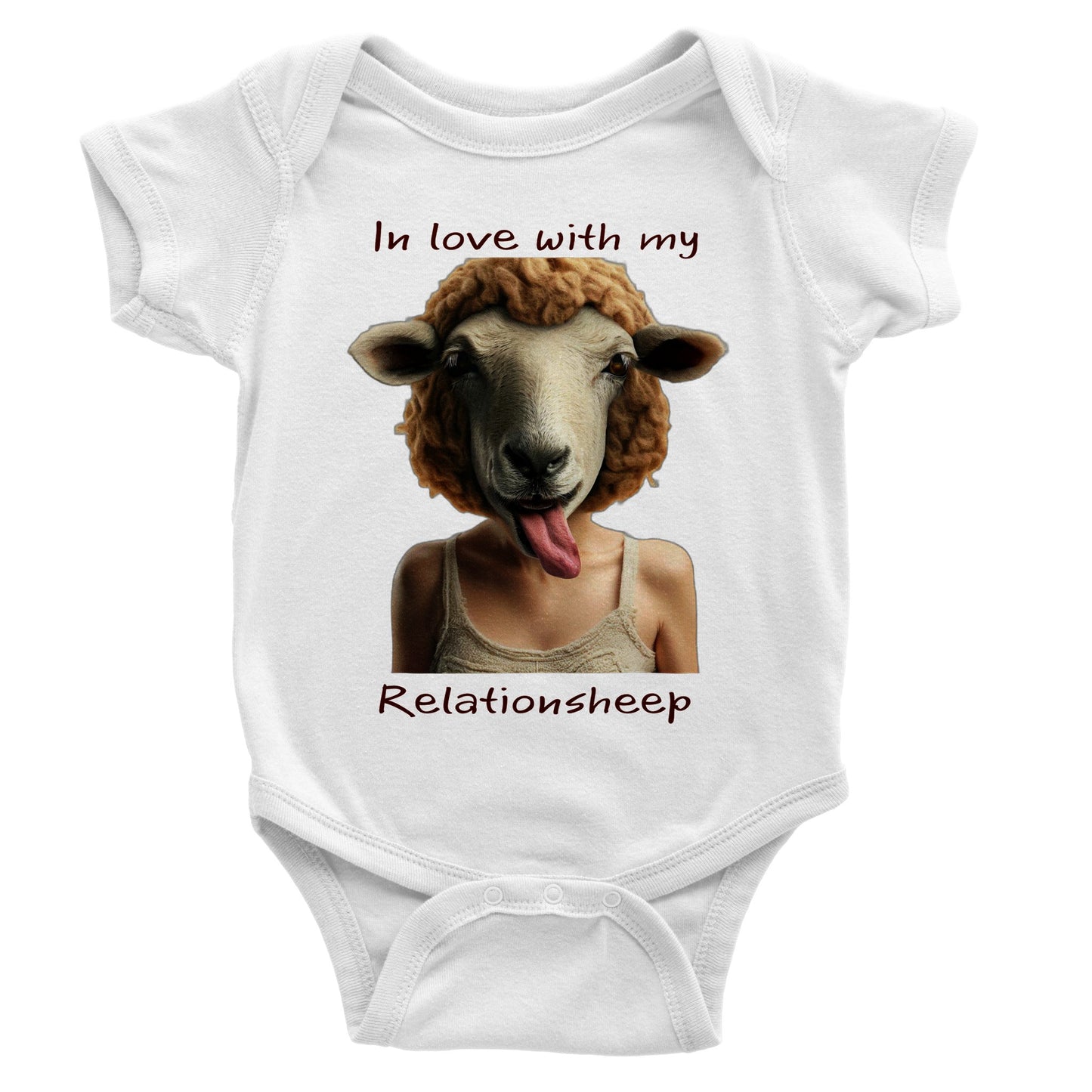 In love with my relationsheep - Kids T-Shirt & Baby clothing