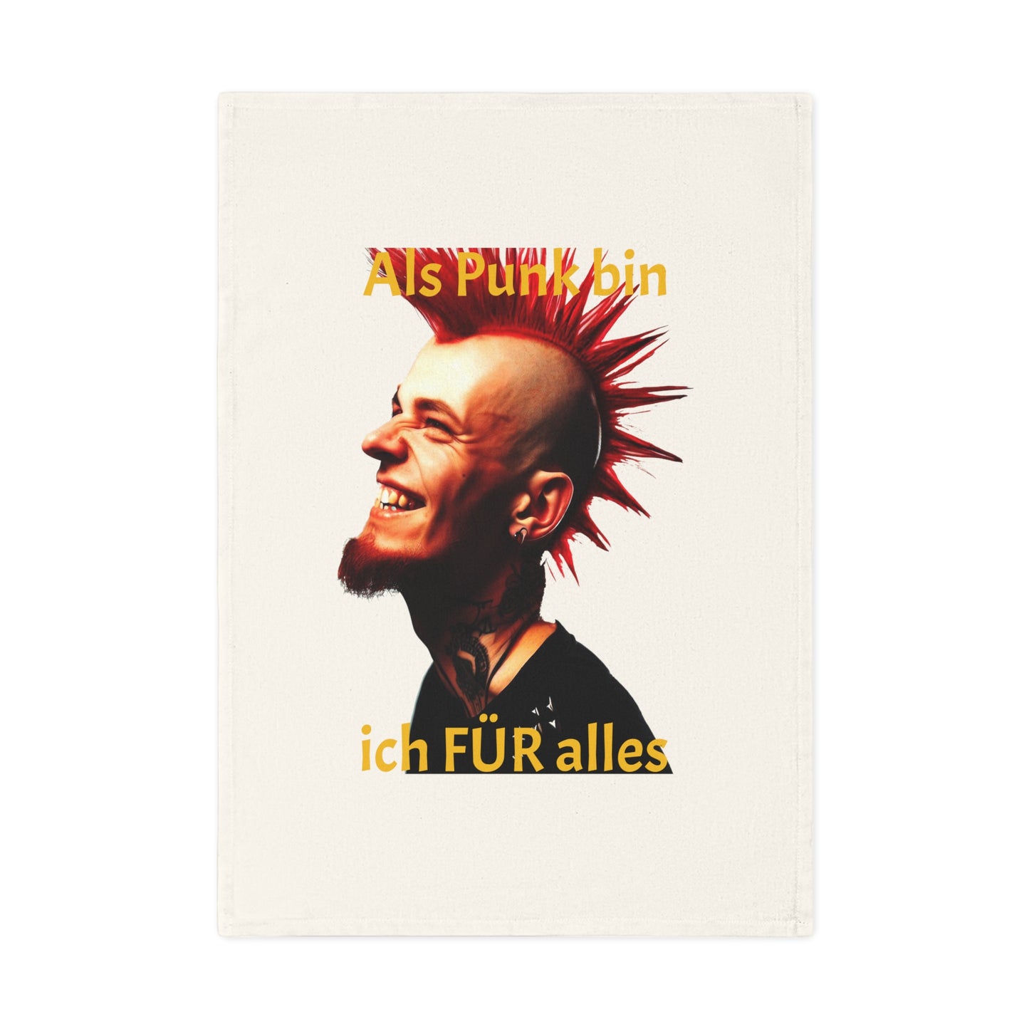Punk (Mann) - Geschirrtuch