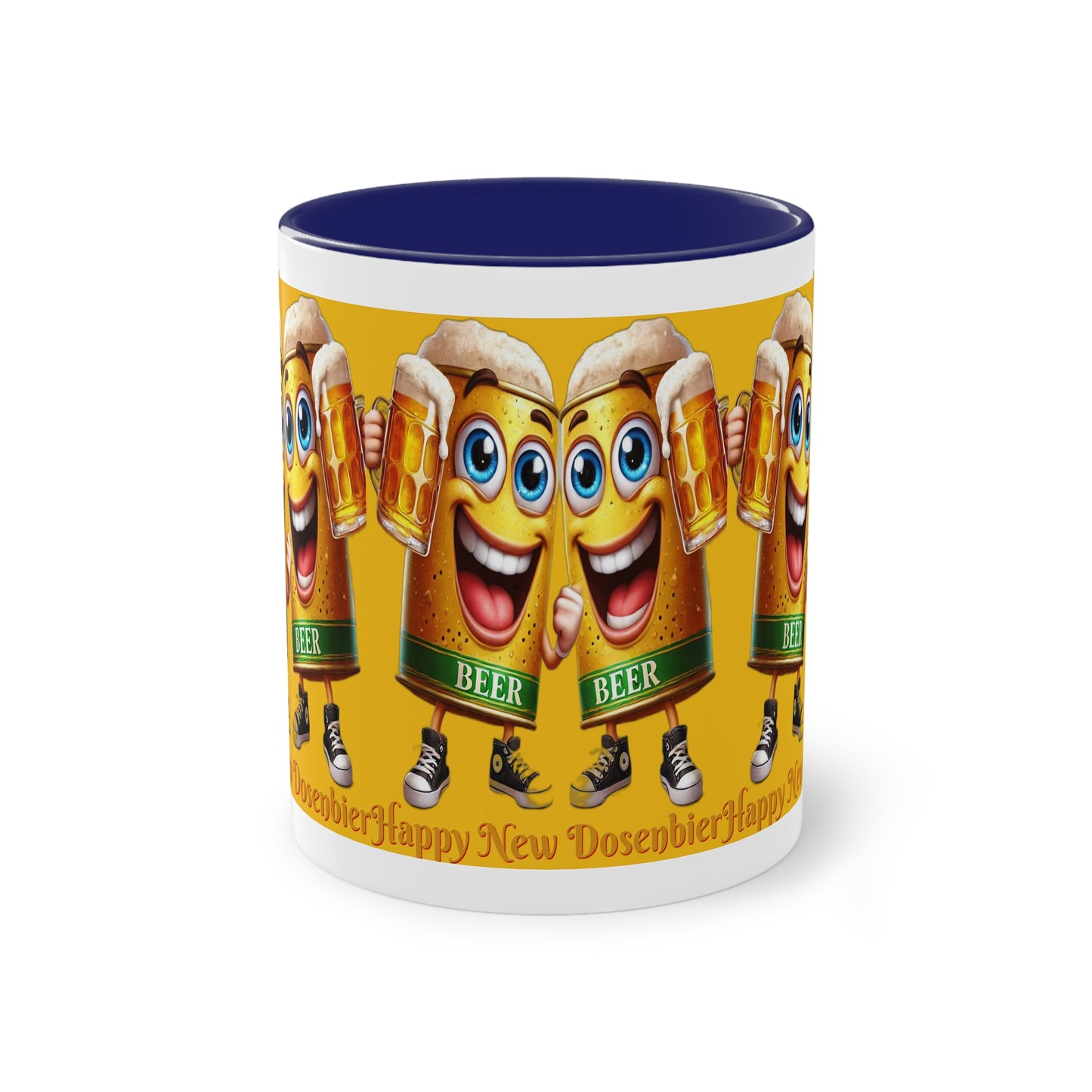 Happy New (Dosen-) Bier - Tasse