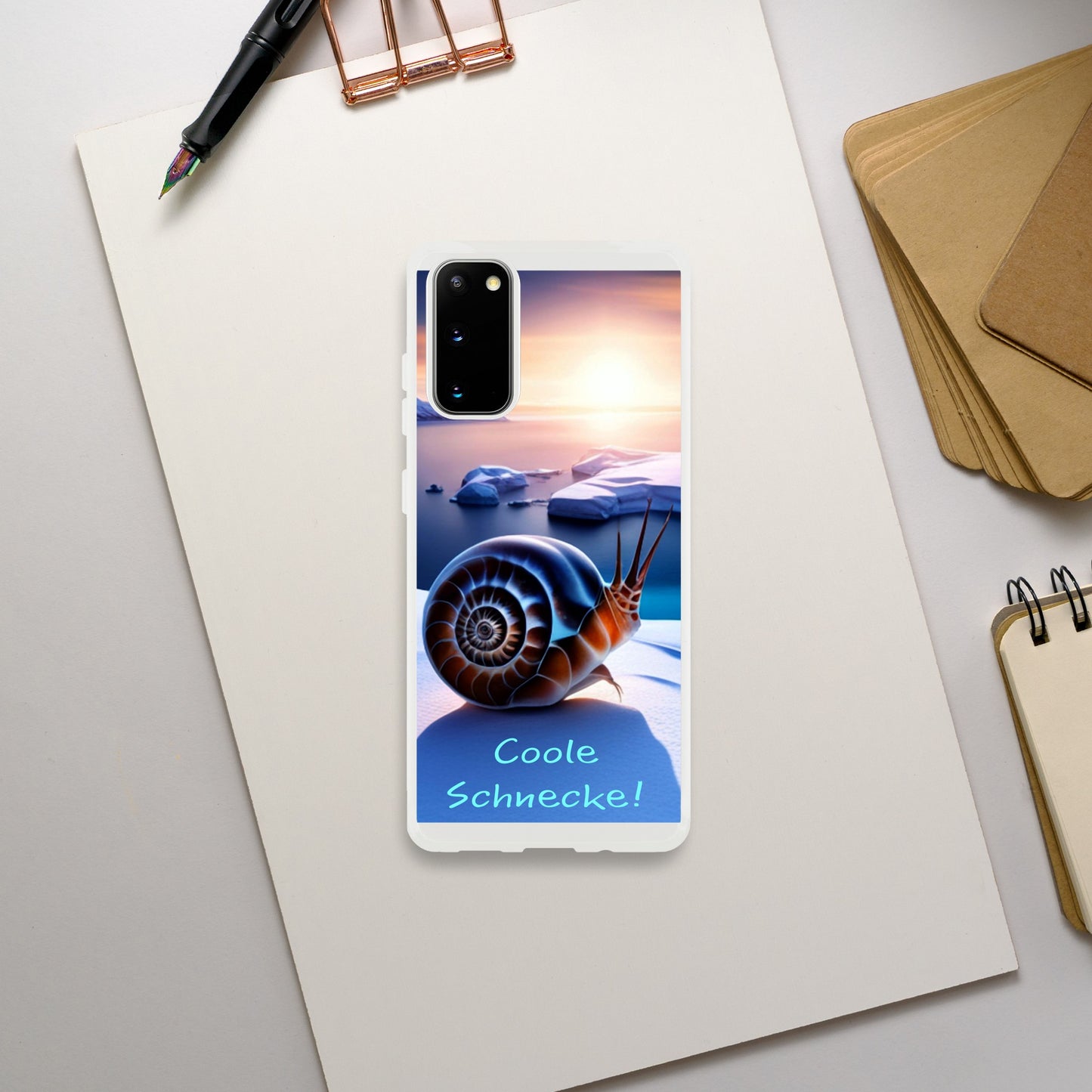 Cool Snail (Brown) - Phone Case