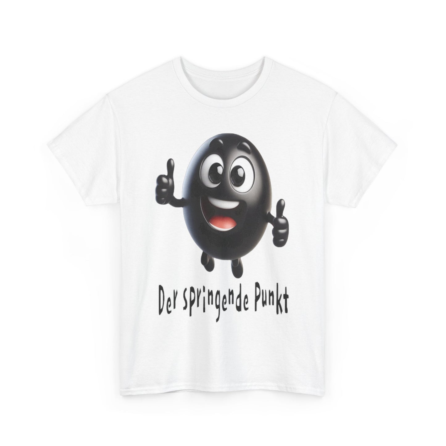 Springende Punkt (schwarz) - T-Shirt