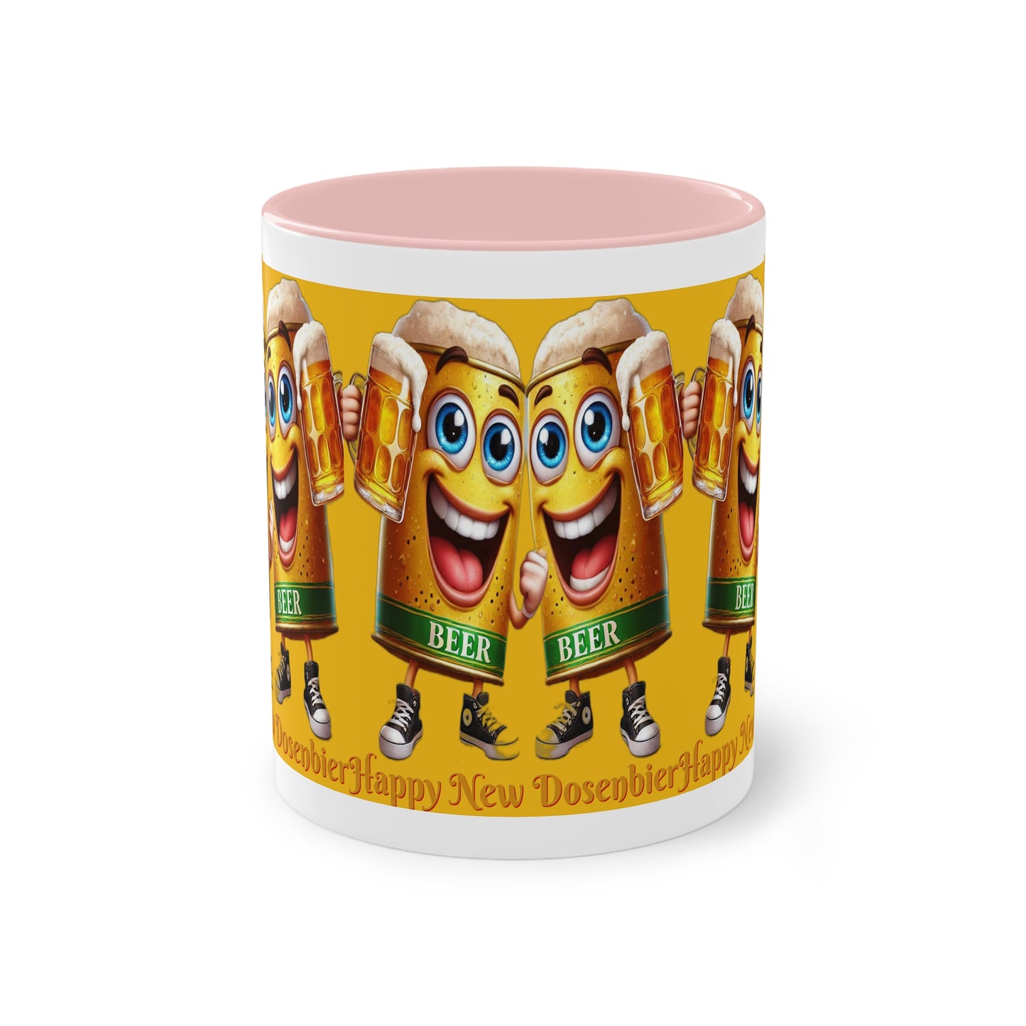 Happy New (Dosen-) Bier - Tasse