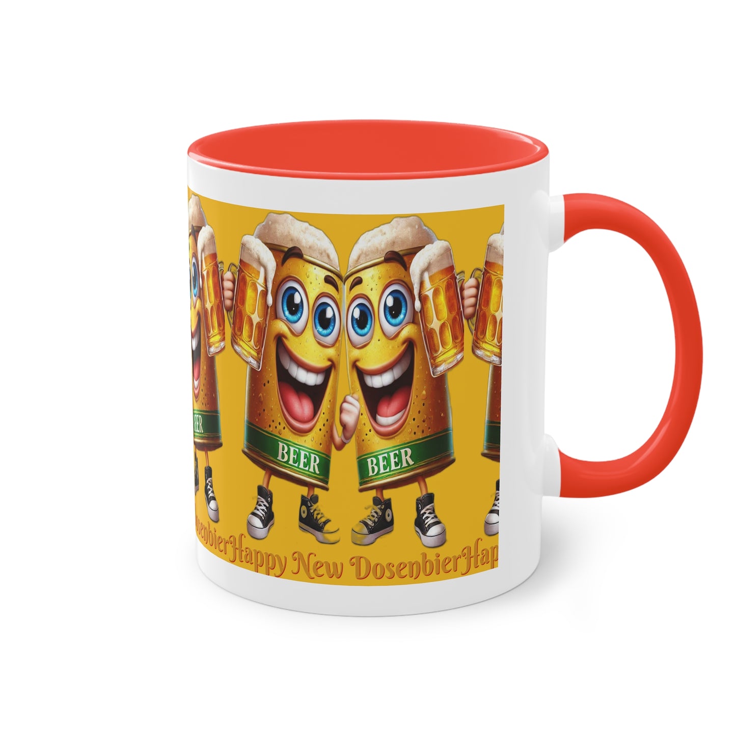Happy New (Dosen-) Bier - Tasse