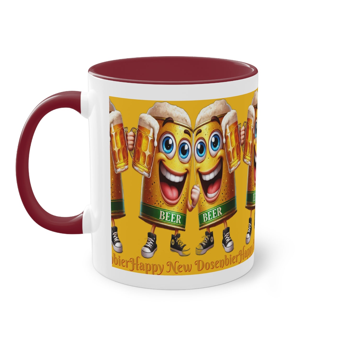 Happy New (Dosen-) Bier - Tasse
