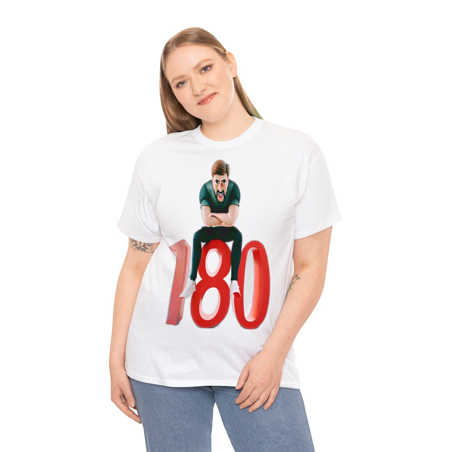 Auf 180 (Mann) - T-Shirt (Unisex)
