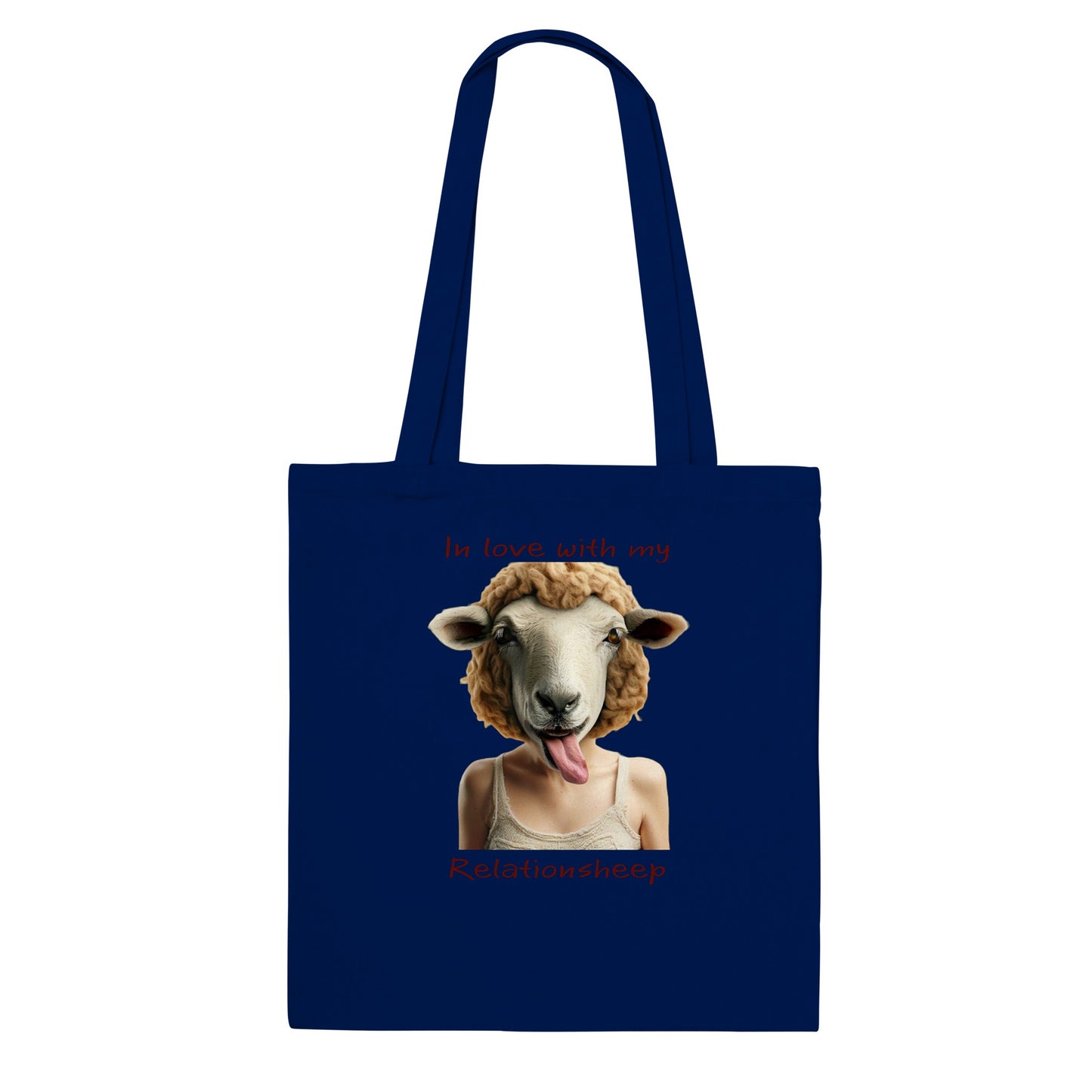 In love with my relationsheep - tote bag